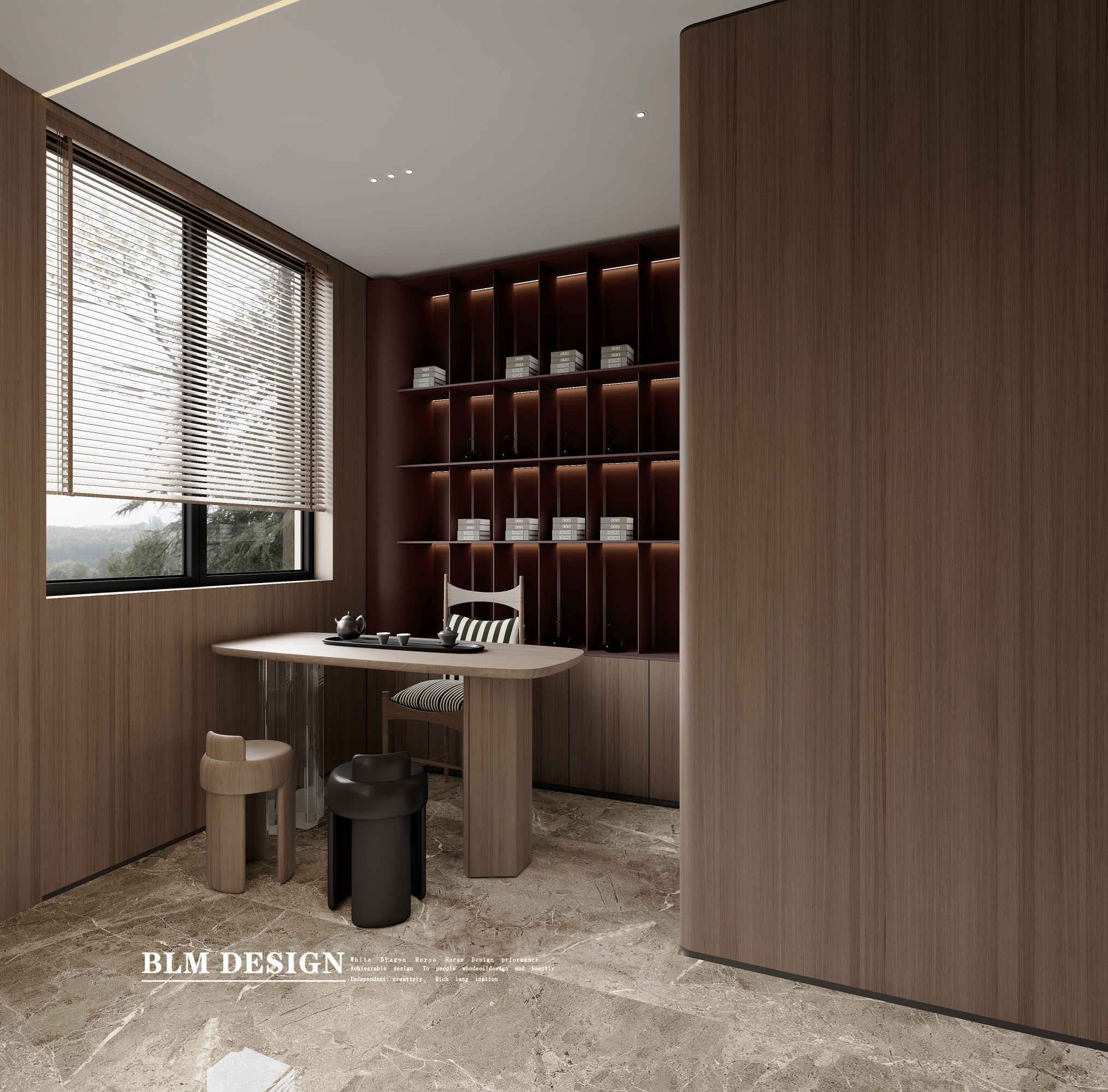 意式轻奢别墅案例[ID: 115098810]_建e效果图