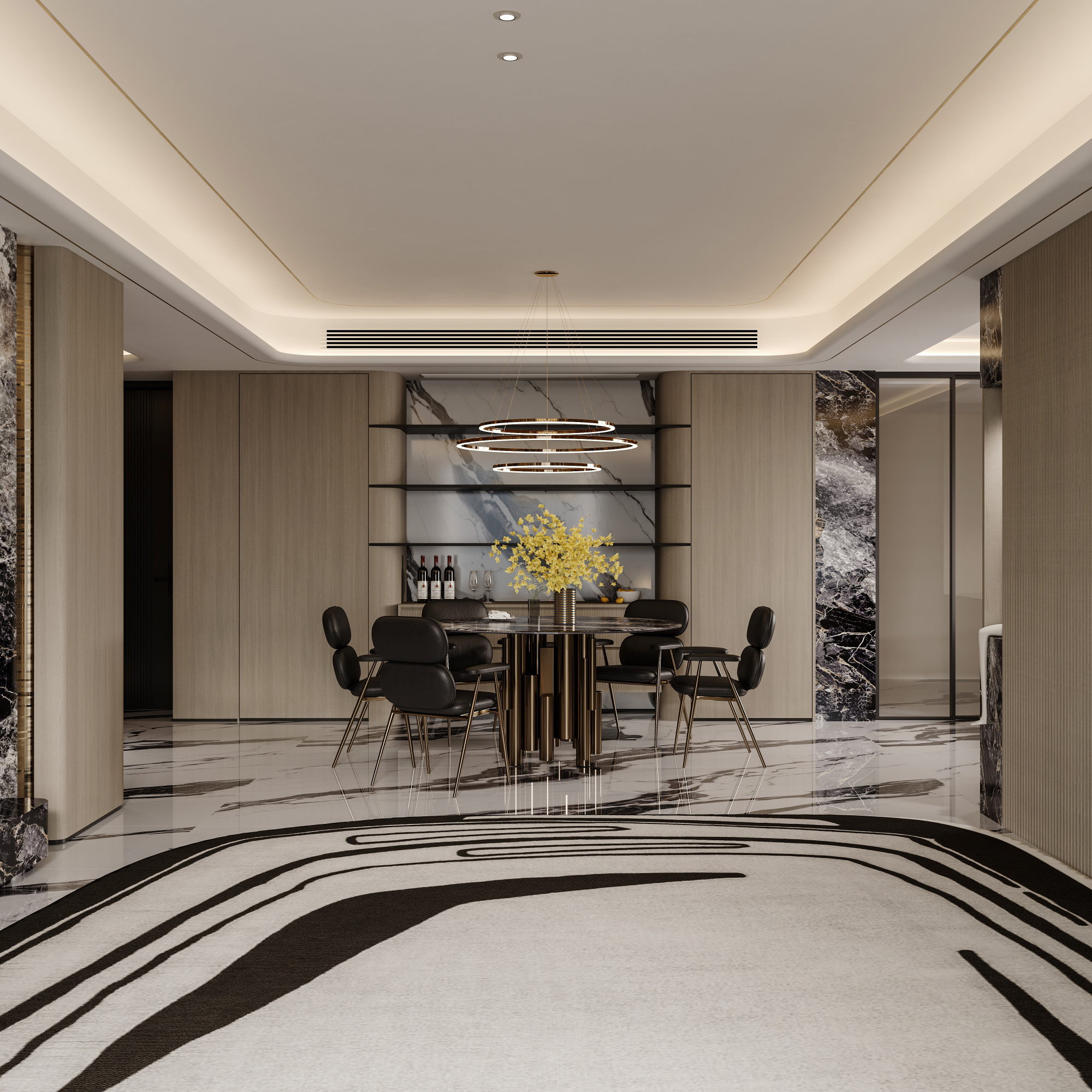 意式轻奢[ID: 115098674]_建e效果图