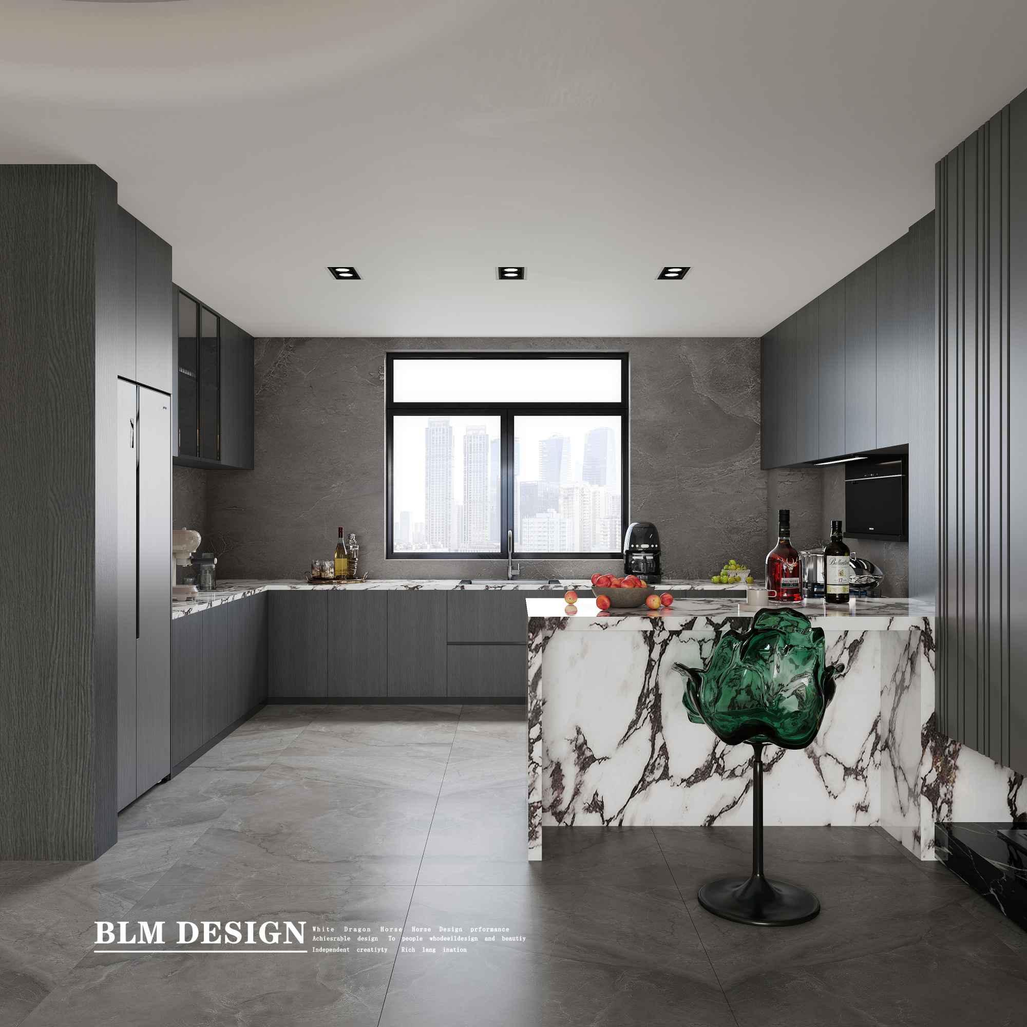意式轻奢家装案例[ID: 115295274]_建e效果图