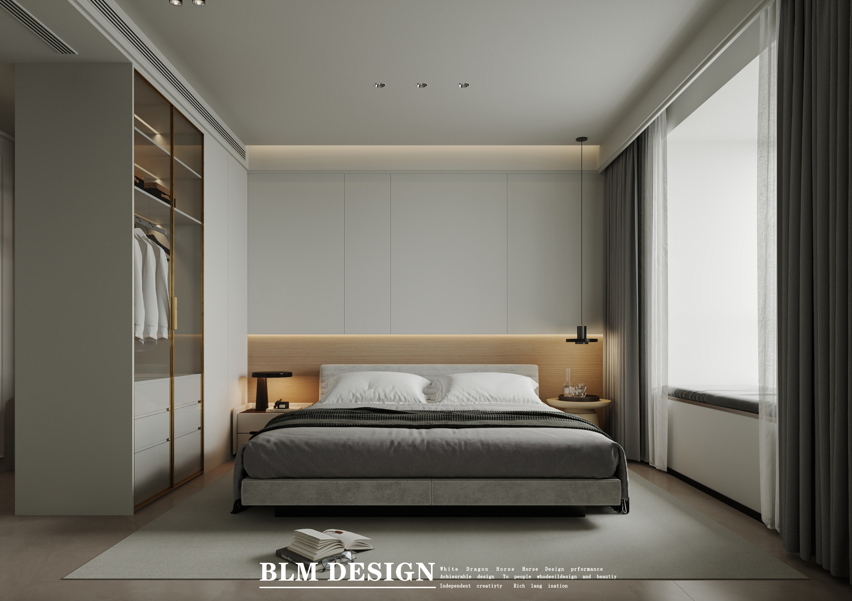 现代别墅家装设计案例[ID: 115295474]_建e效果图