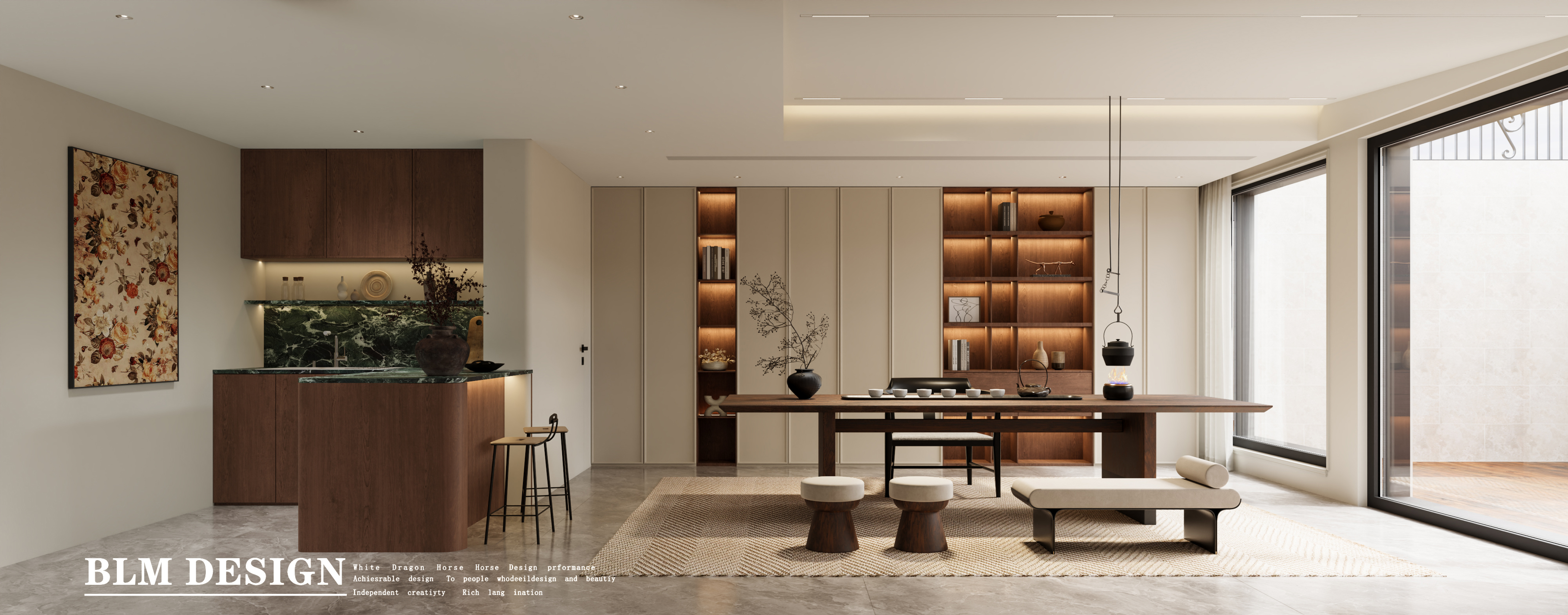 法式轻奢家装案例[ID: 115229844]_建e效果图