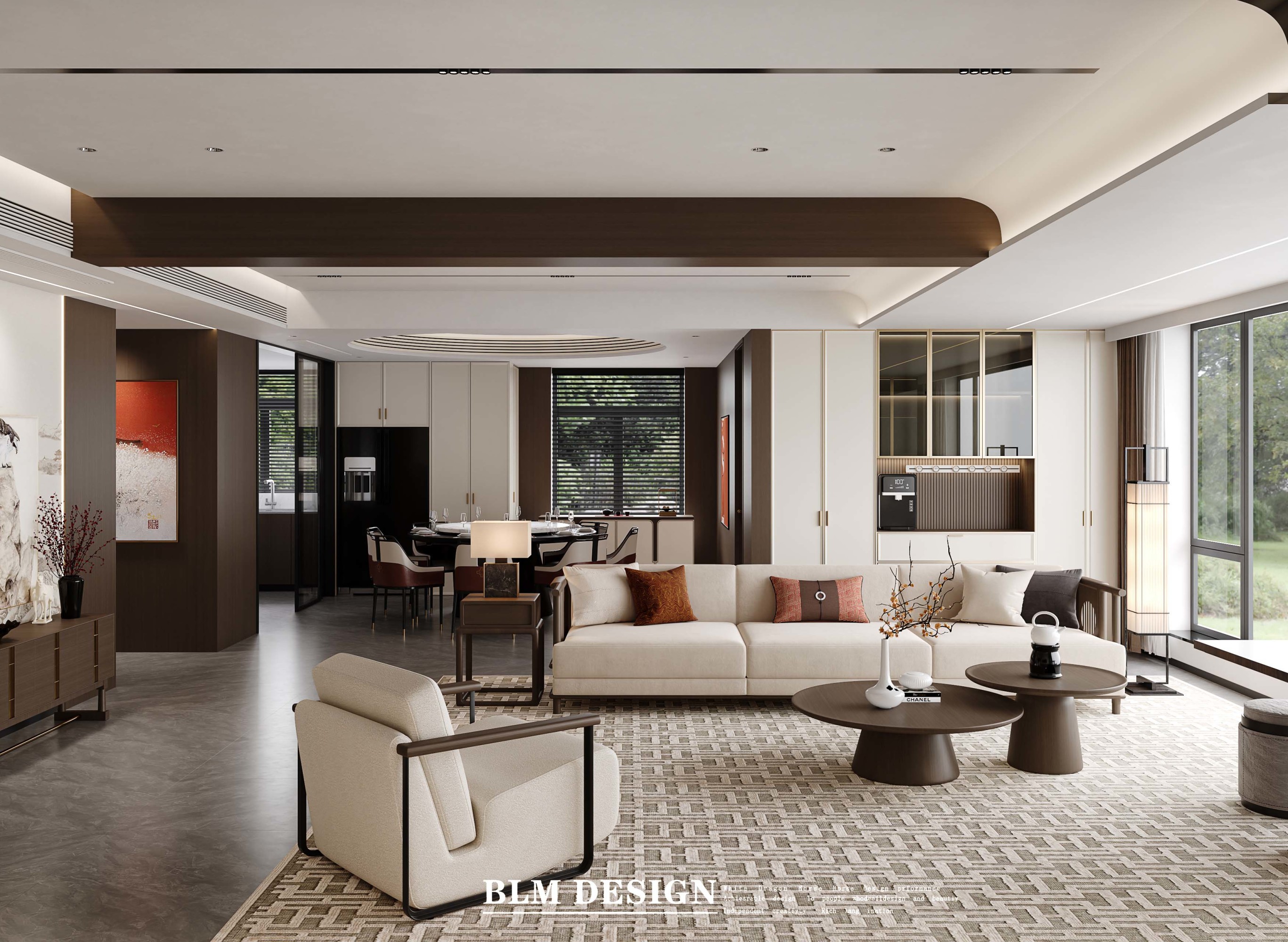 新中式-白龙马效果图[ID: 114902222]_建e效果图
