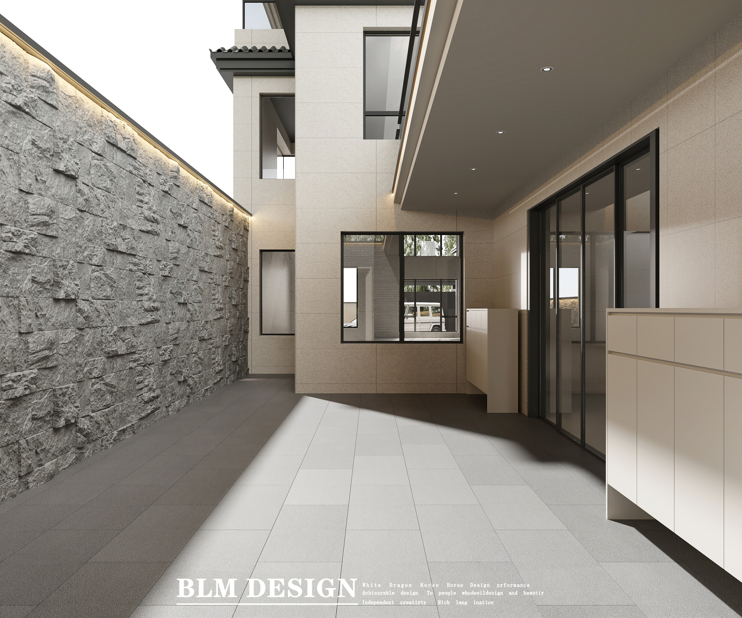 外立面 客厅[ID: 114902101]_建e效果图