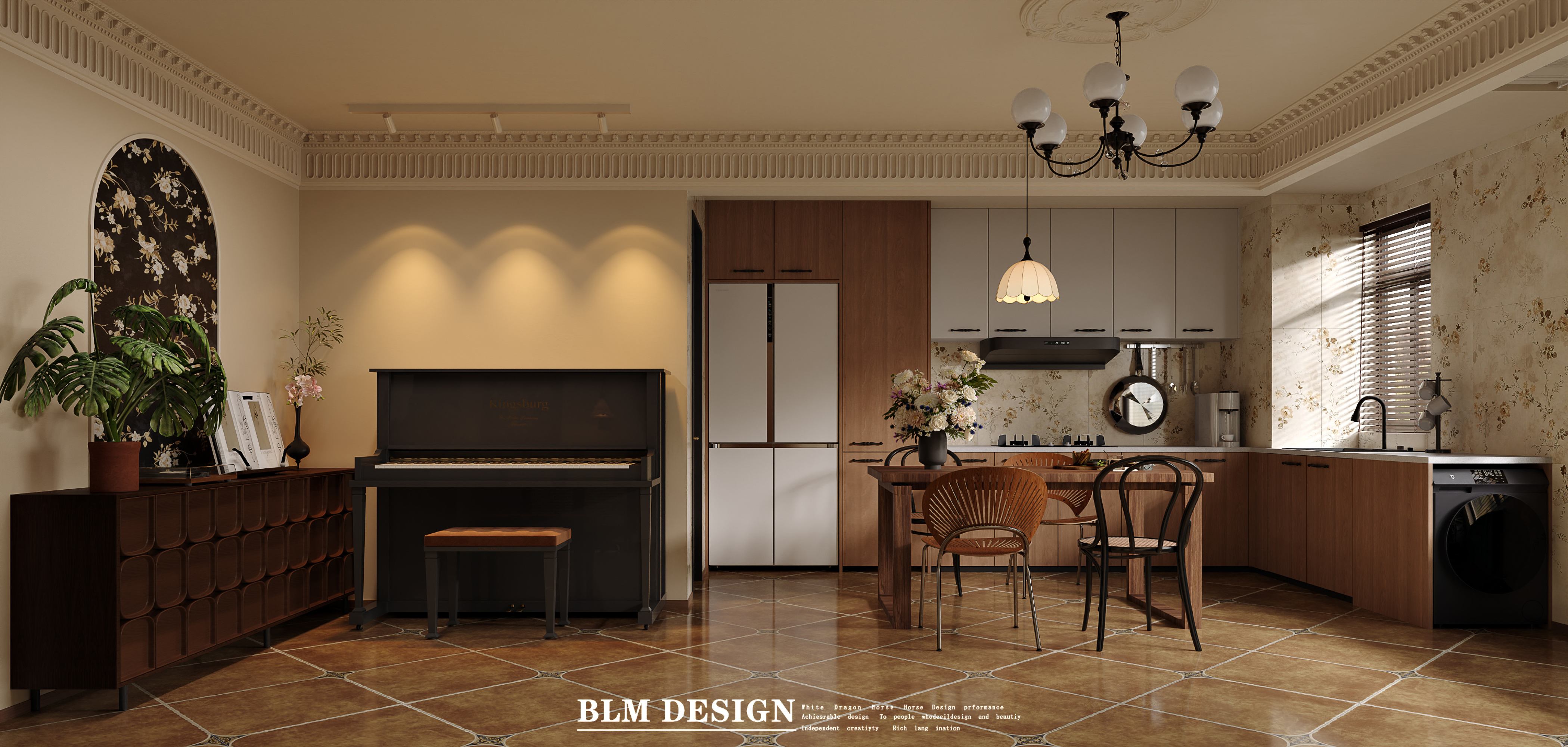 中古风家装[ID: 114902132]_建e效果图
