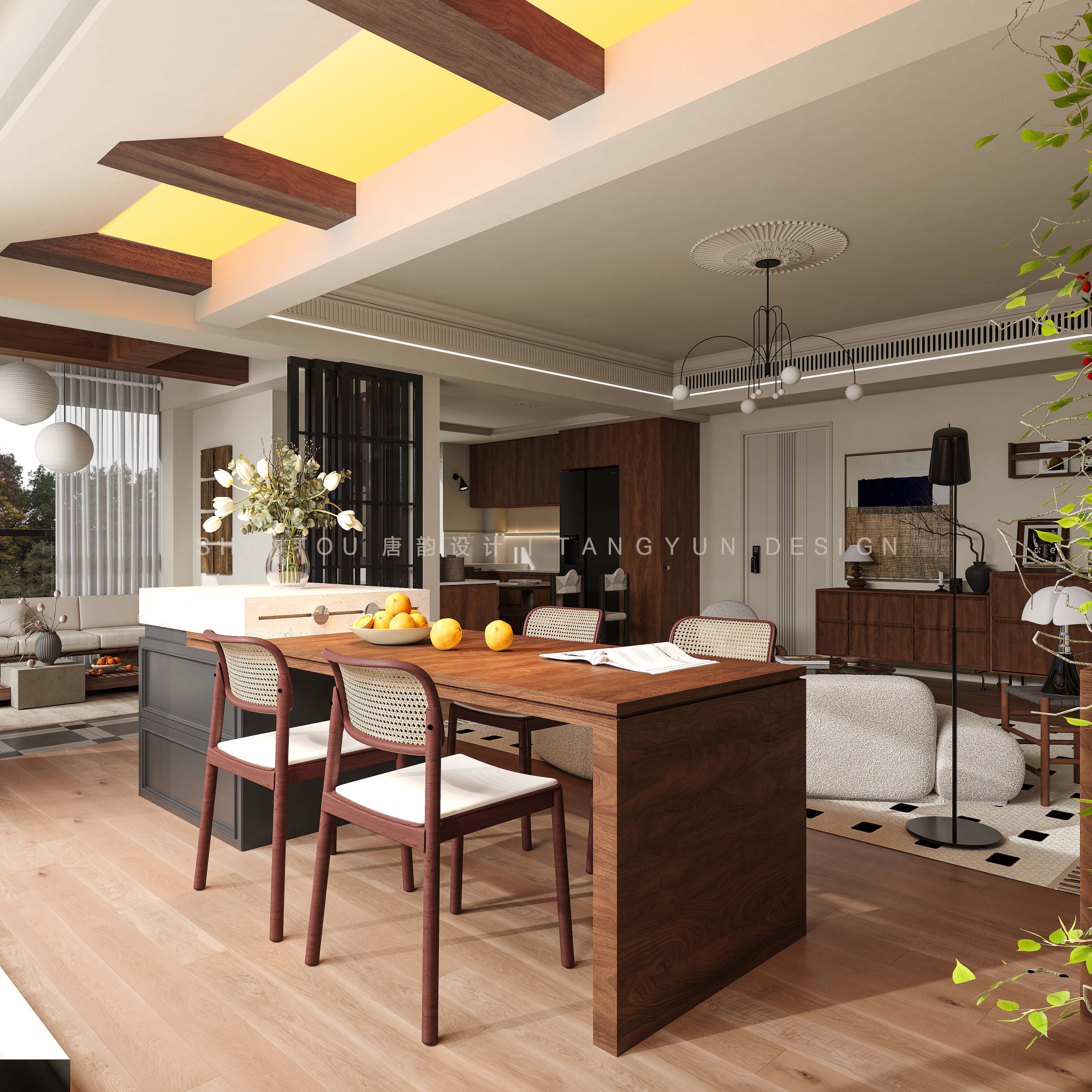 中古风案例-白龙马效果图[ID: 114902230]_建e效果图