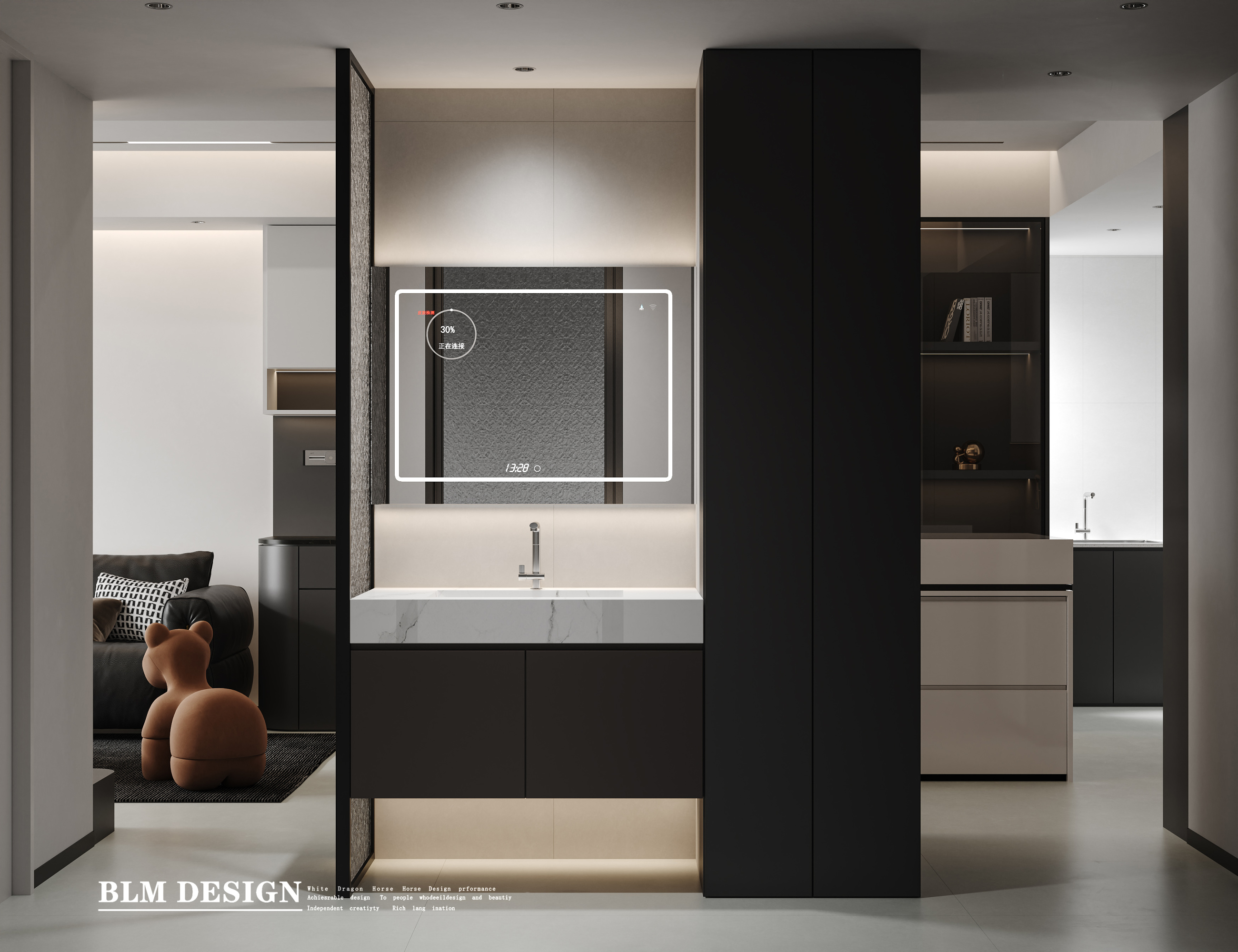 现代简约家装效果图案例[ID: 114836571]_建e效果图