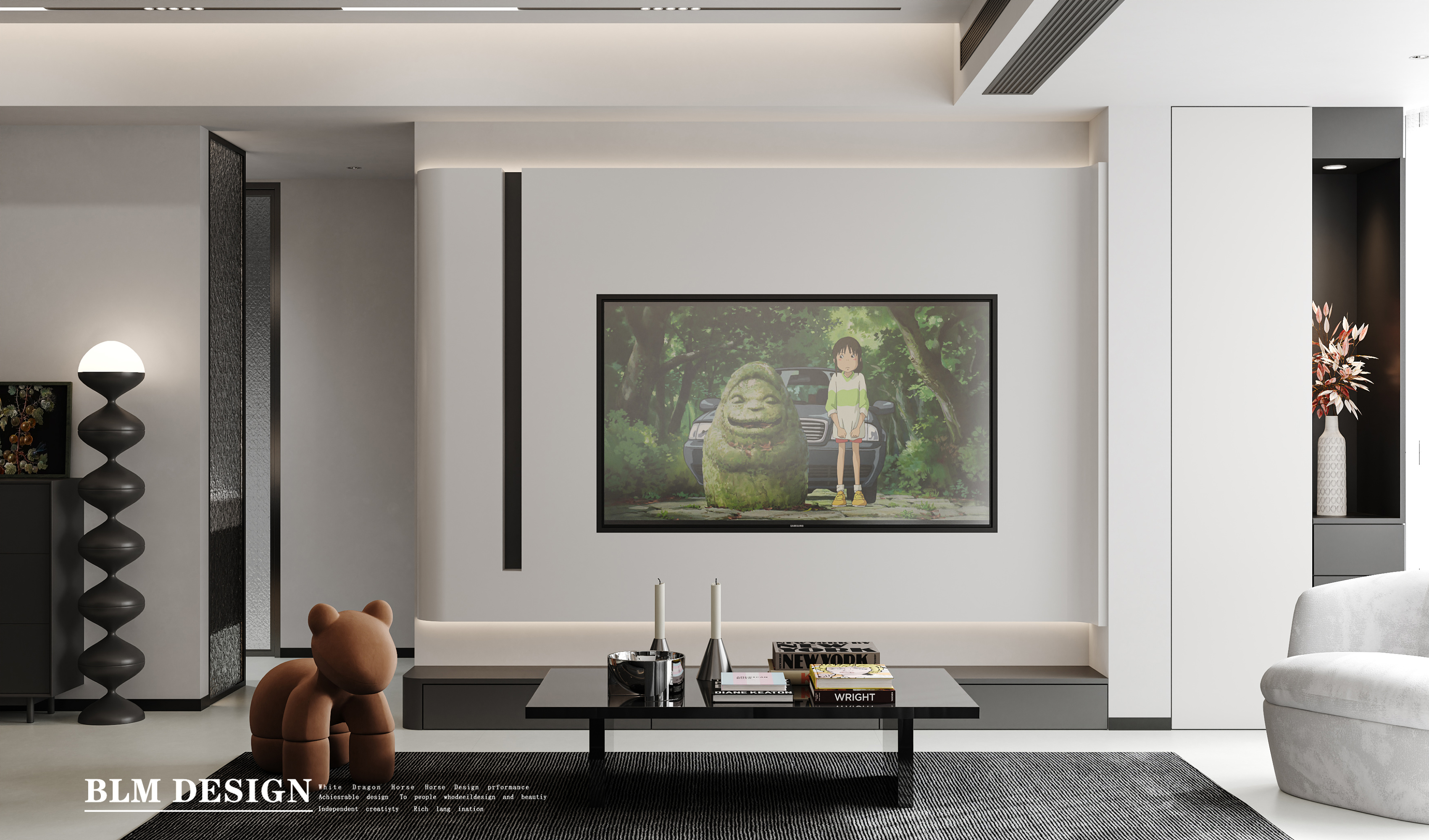 现代简约家装效果图案例[ID: 114836571]_建e效果图