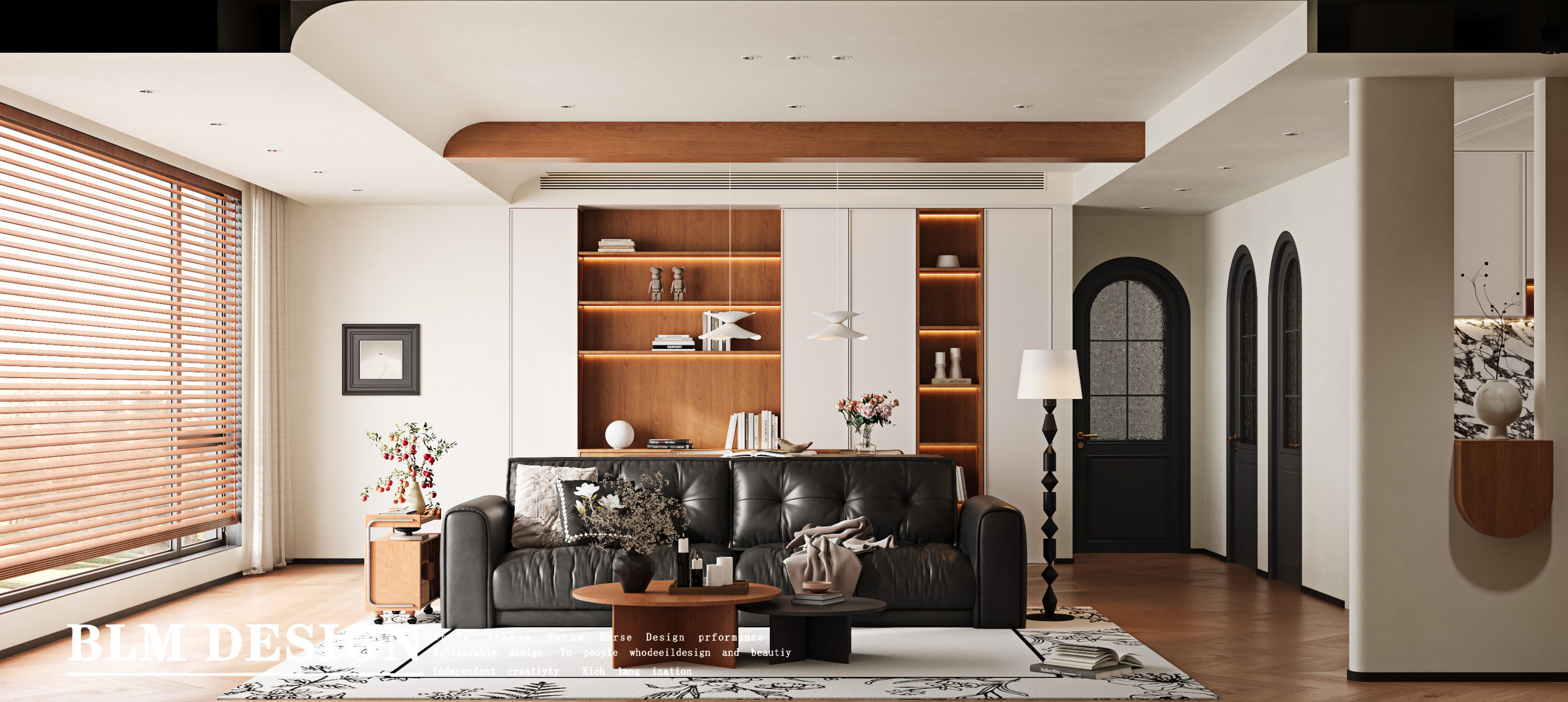 中古现代-白龙马效果图[ID: 114836554]_建e效果图