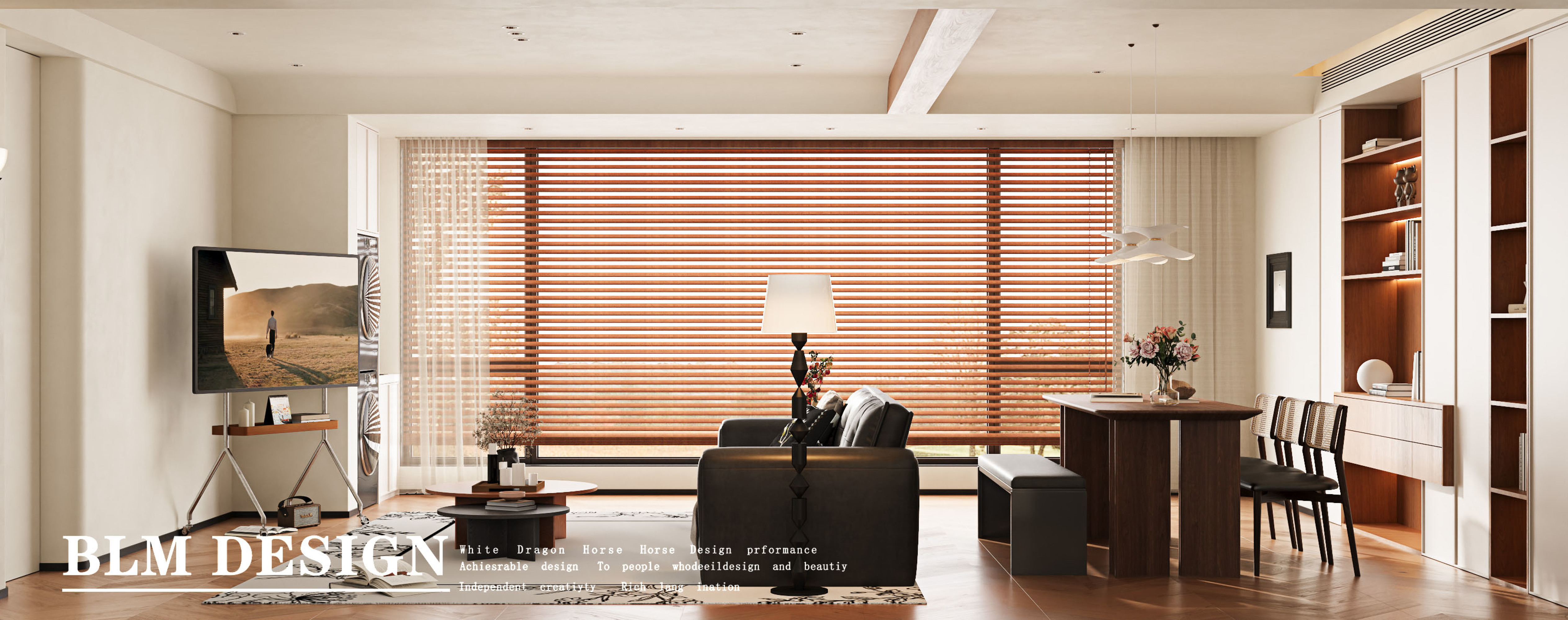 中古现代-白龙马效果图[ID: 114836554]_建e效果图