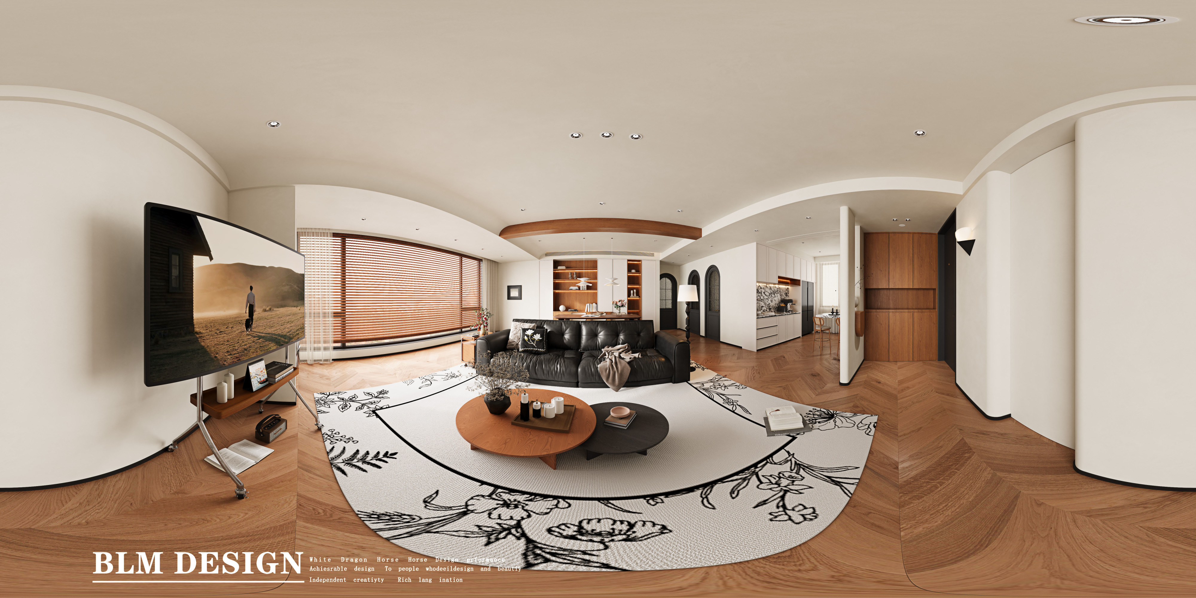 中古现代-白龙马效果图[ID: 114836554]_建e效果图