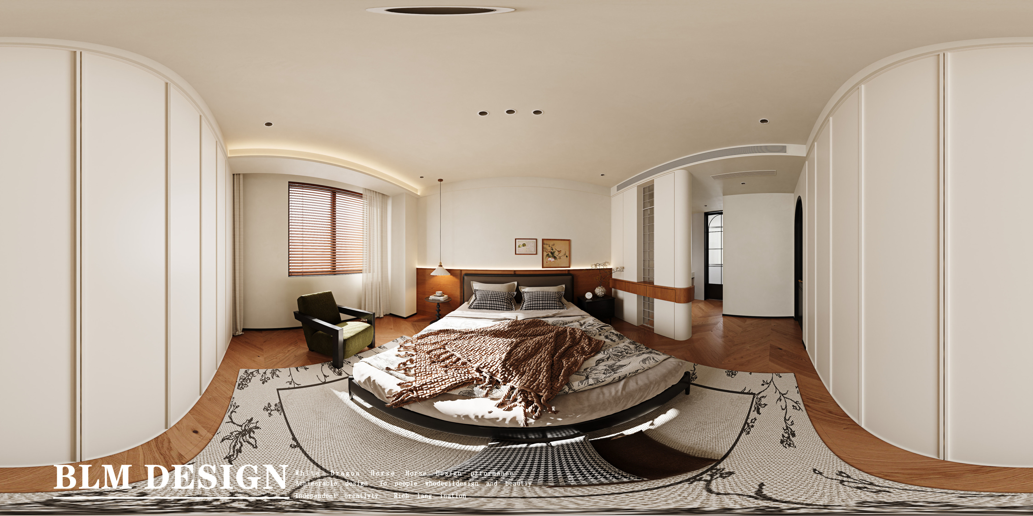 中古现代-白龙马效果图[ID: 114836554]_建e效果图