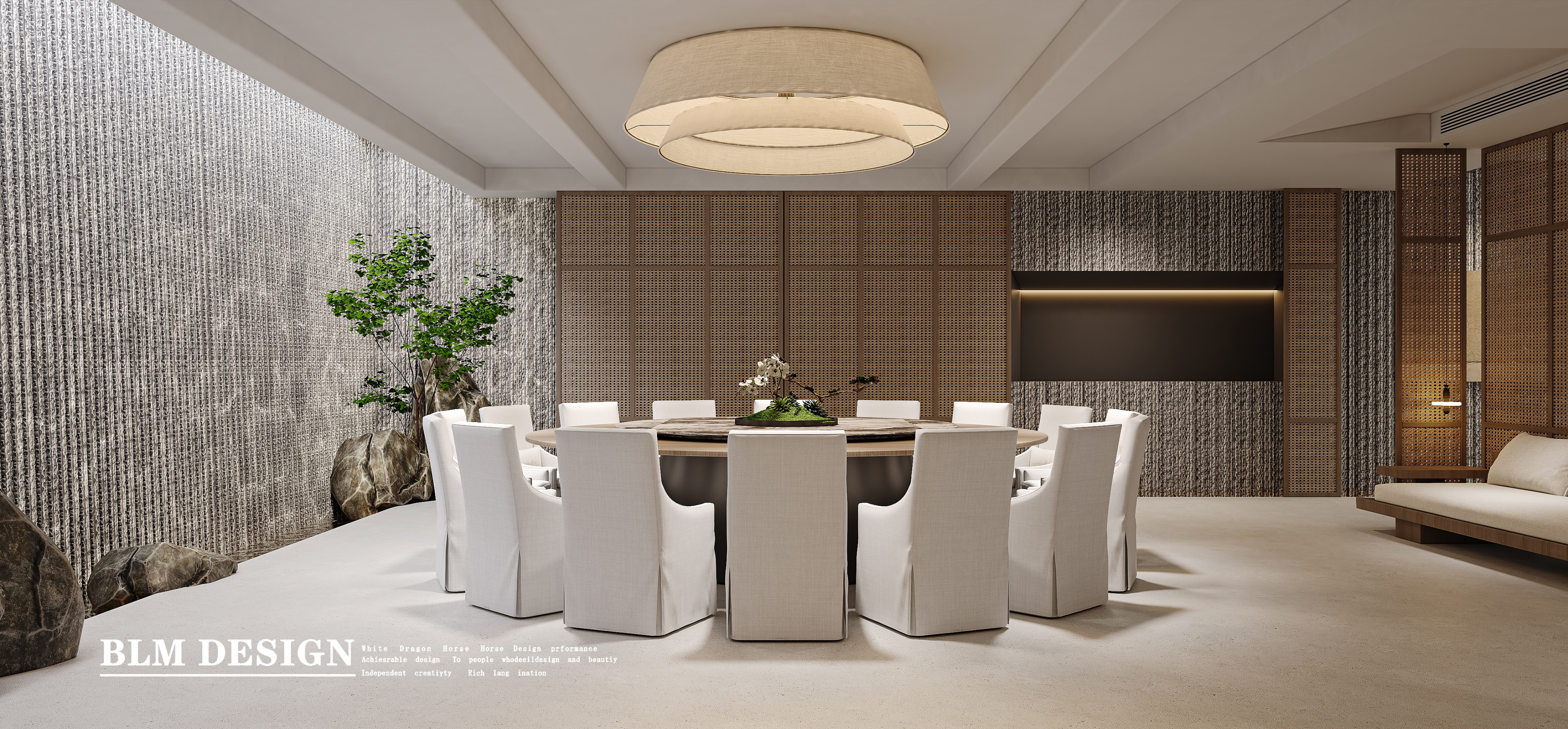 侘寂风格别墅-白龙马效果图[ID: 114836639]_建e效果图