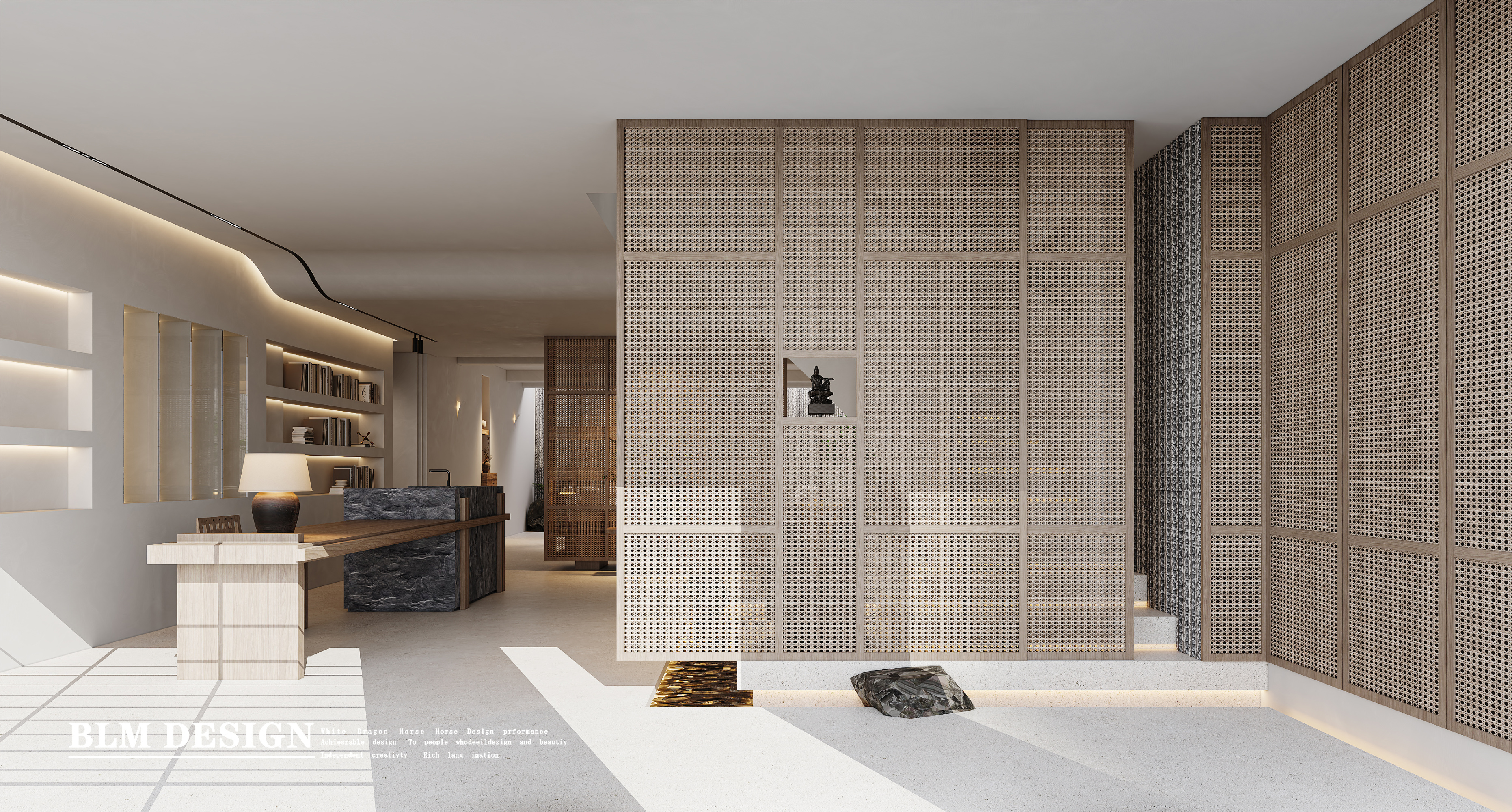 侘寂风格别墅-白龙马效果图[ID: 114836639]_建e效果图