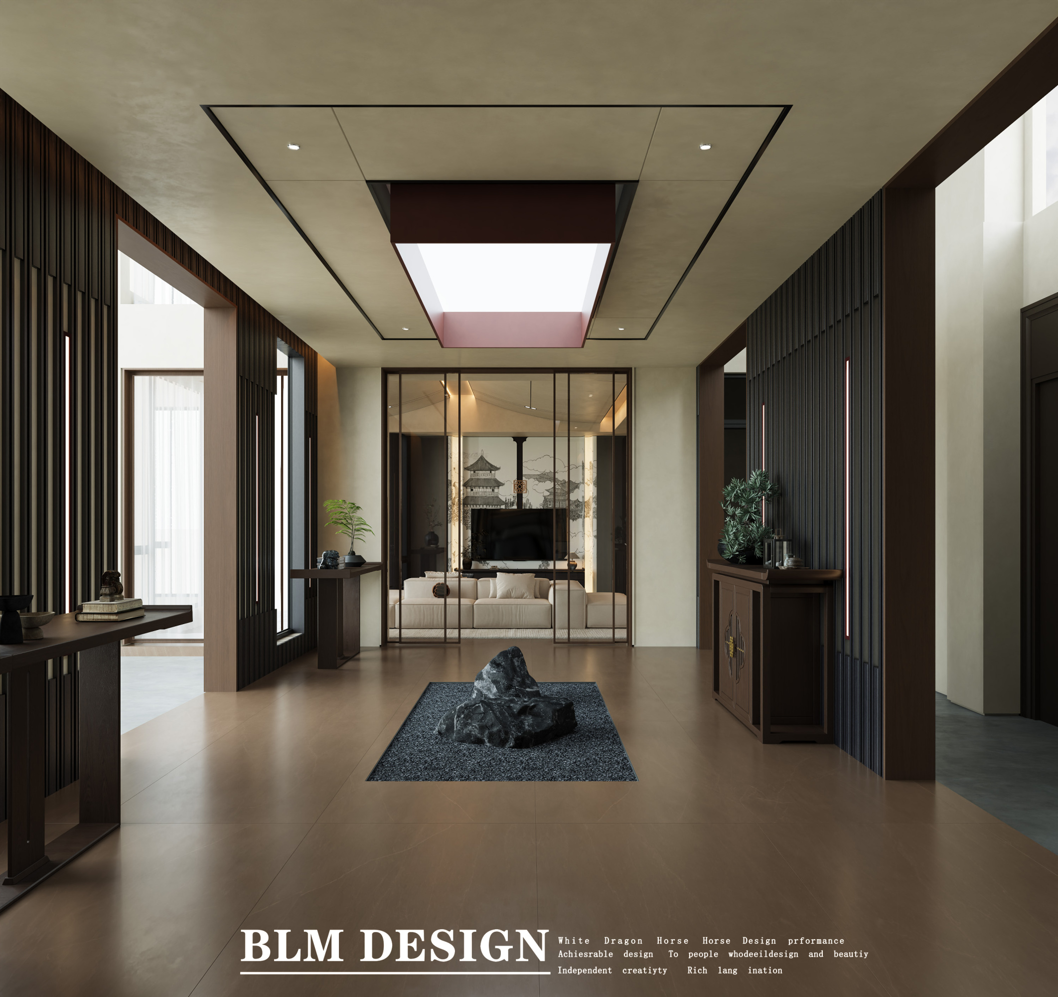 轻奢别墅[ID: 114836598]_建e效果图
