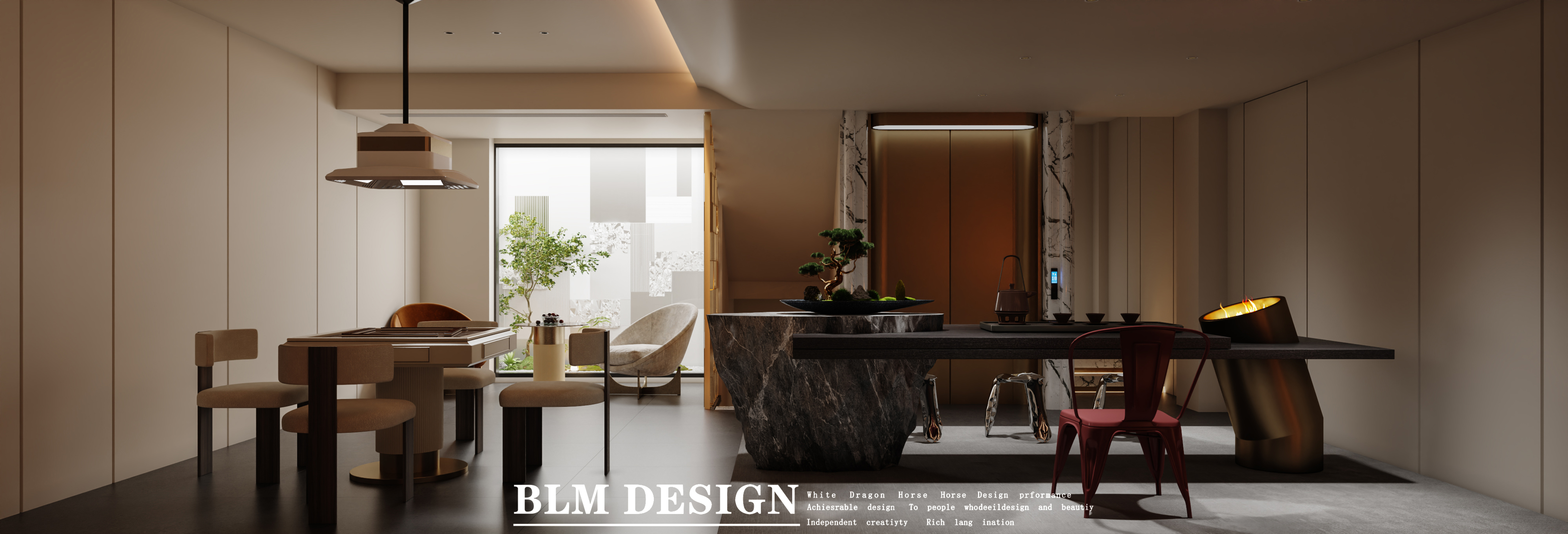 意式轻奢家装设计案例[ID: 115033263]_建e效果图