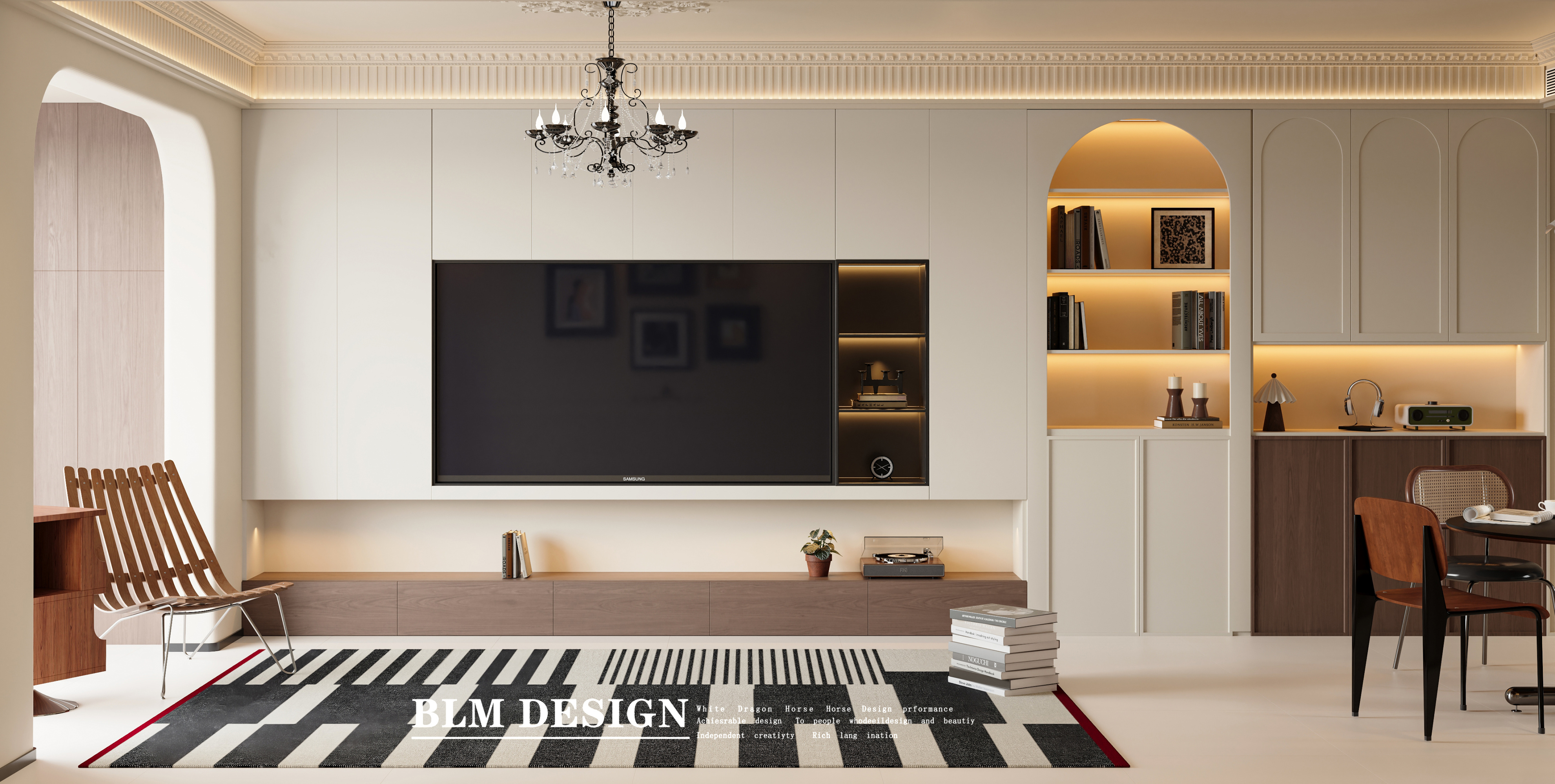 中古风-白龙马效果图[ID: 115033102]_建e效果图
