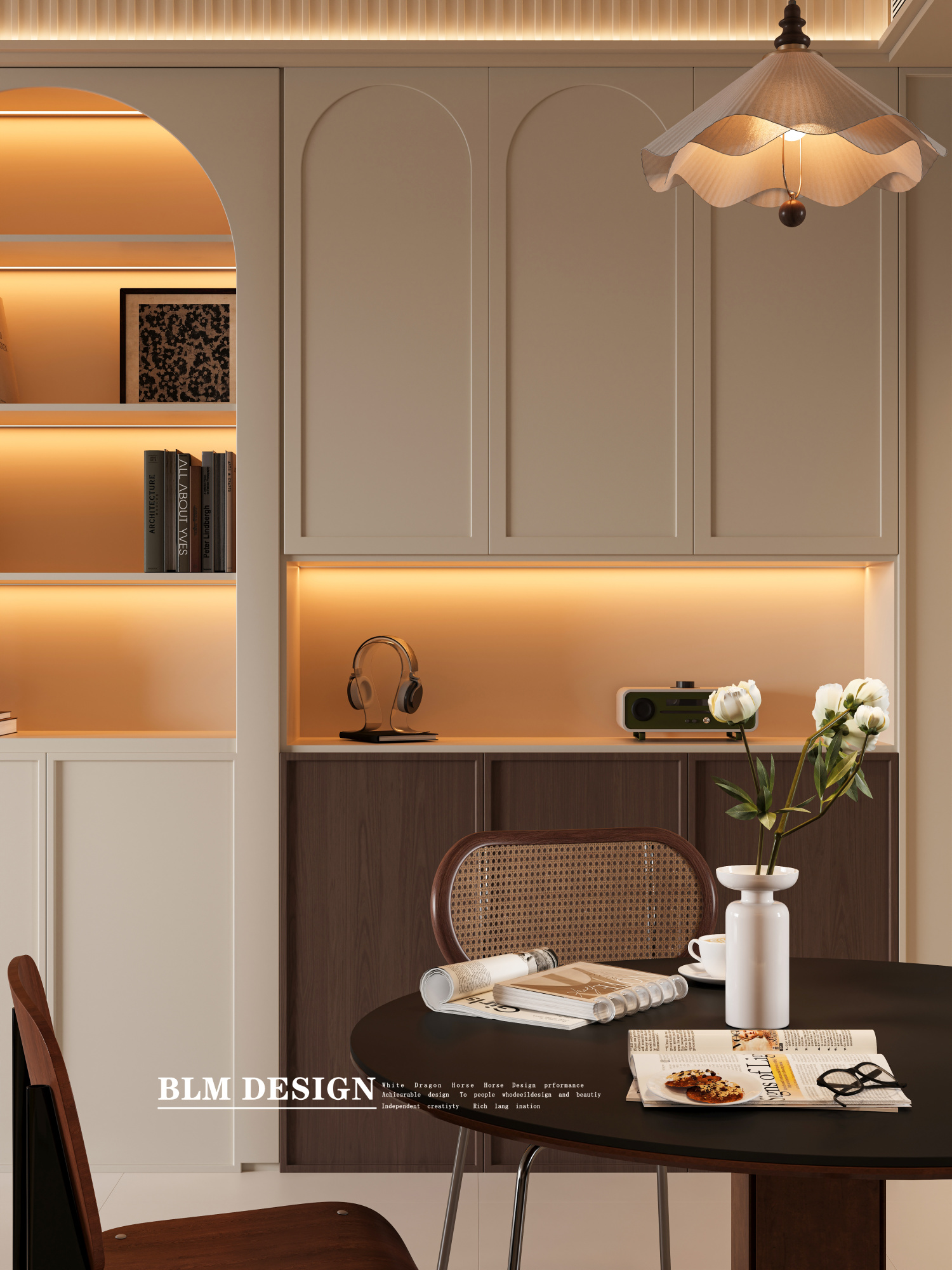 中古风-白龙马效果图[ID: 115033102]_建e效果图