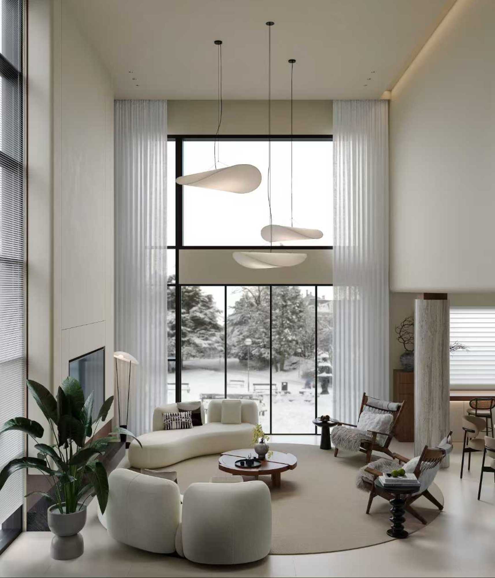 现代简约——白龙马效果图[ID: 115033137]_建e效果图