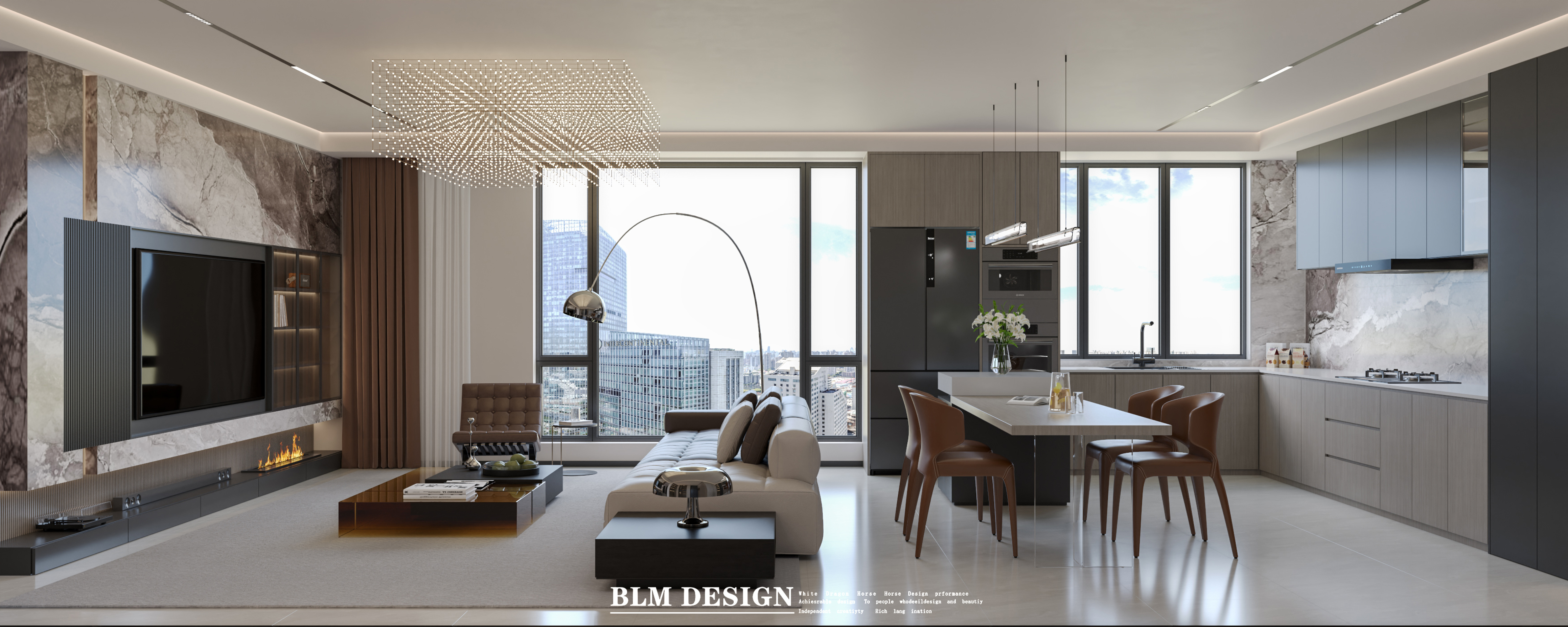 意式轻奢案例[ID: 115033268]_建e效果图