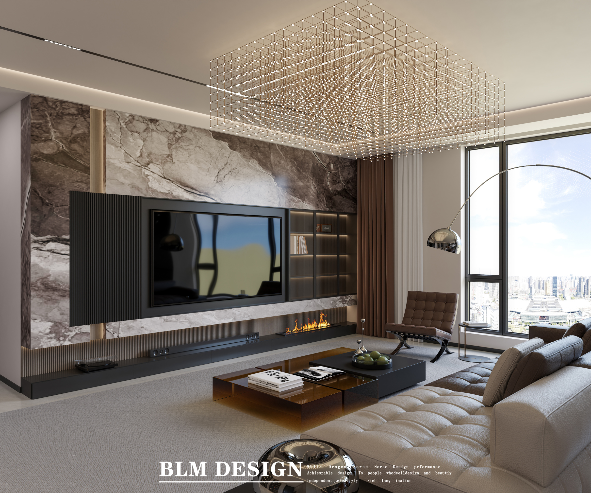 意式轻奢案例[ID: 115033268]_建e效果图