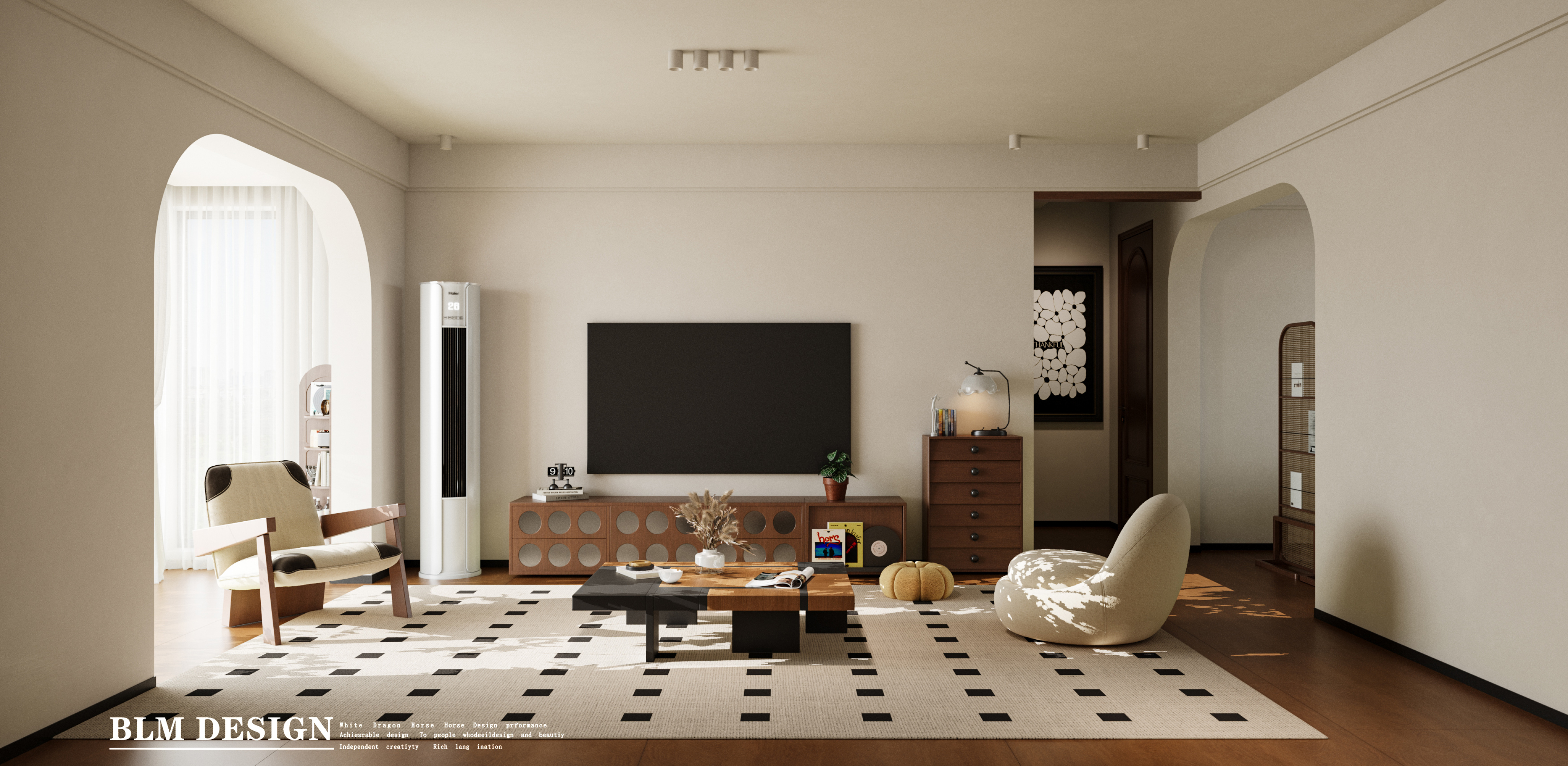 中古风家装效果图[ID: 114967617]_建e效果图