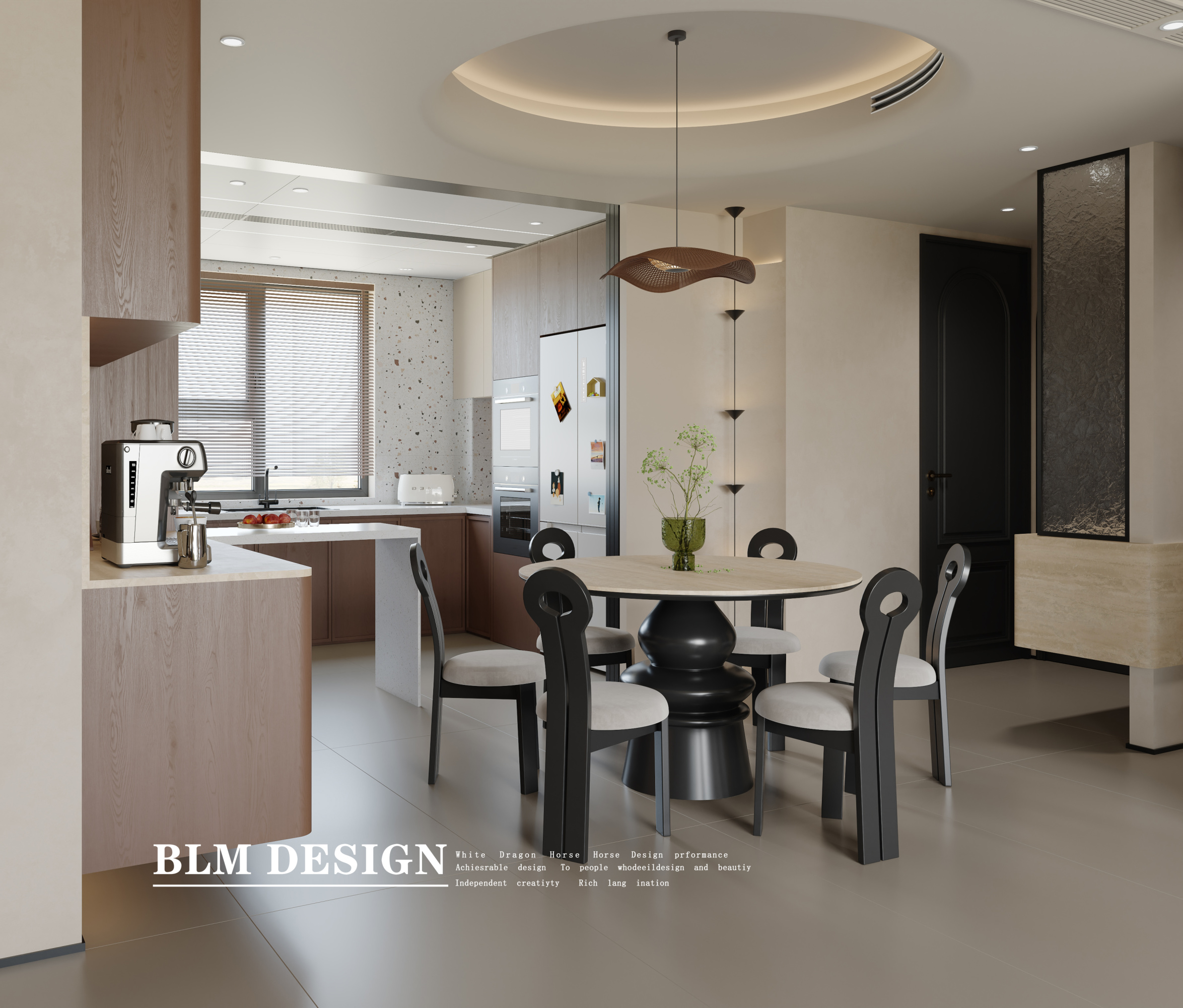 中古客餐厅——白龙马效果图[ID: 114967575]_建e效果图