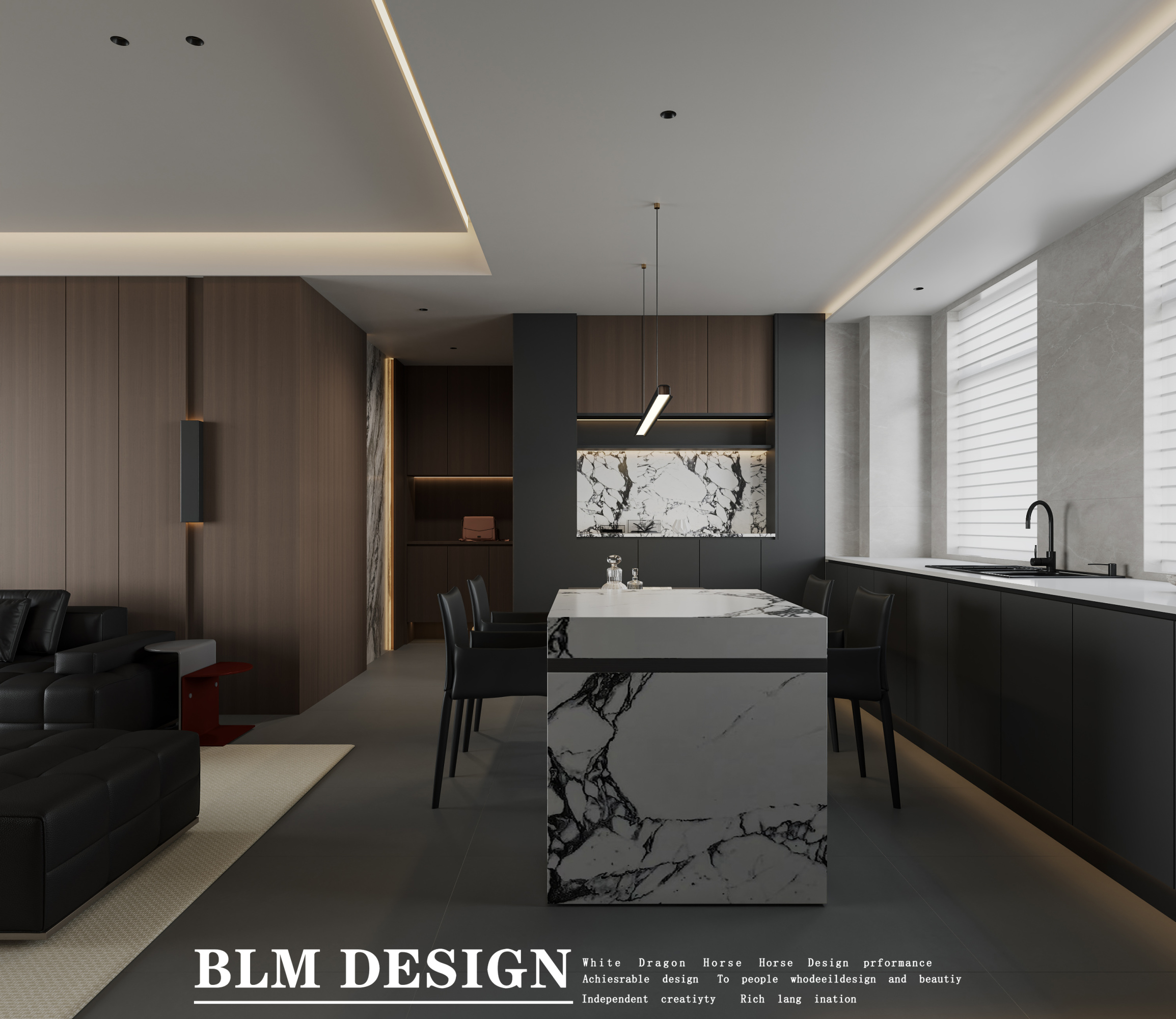 意式案例-白龙马效果图[ID: 115688685]_建e效果图