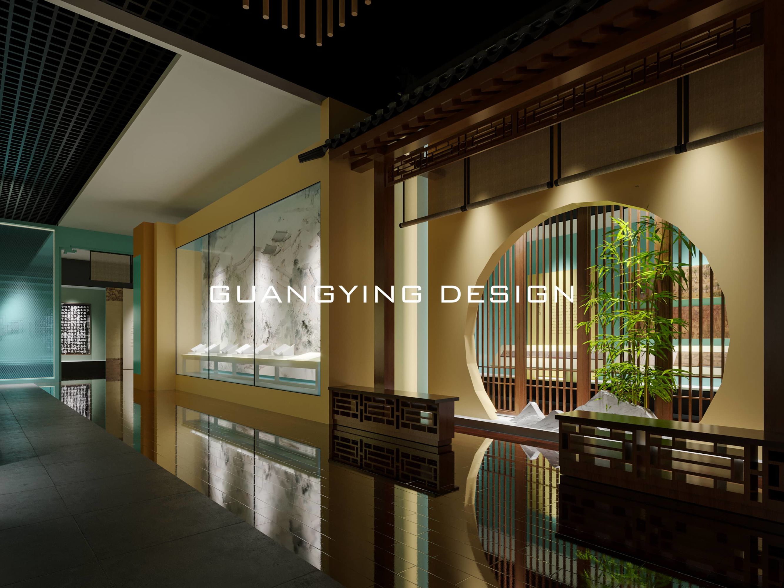 历史文化展厅[ID: 115623051]_建e效果图