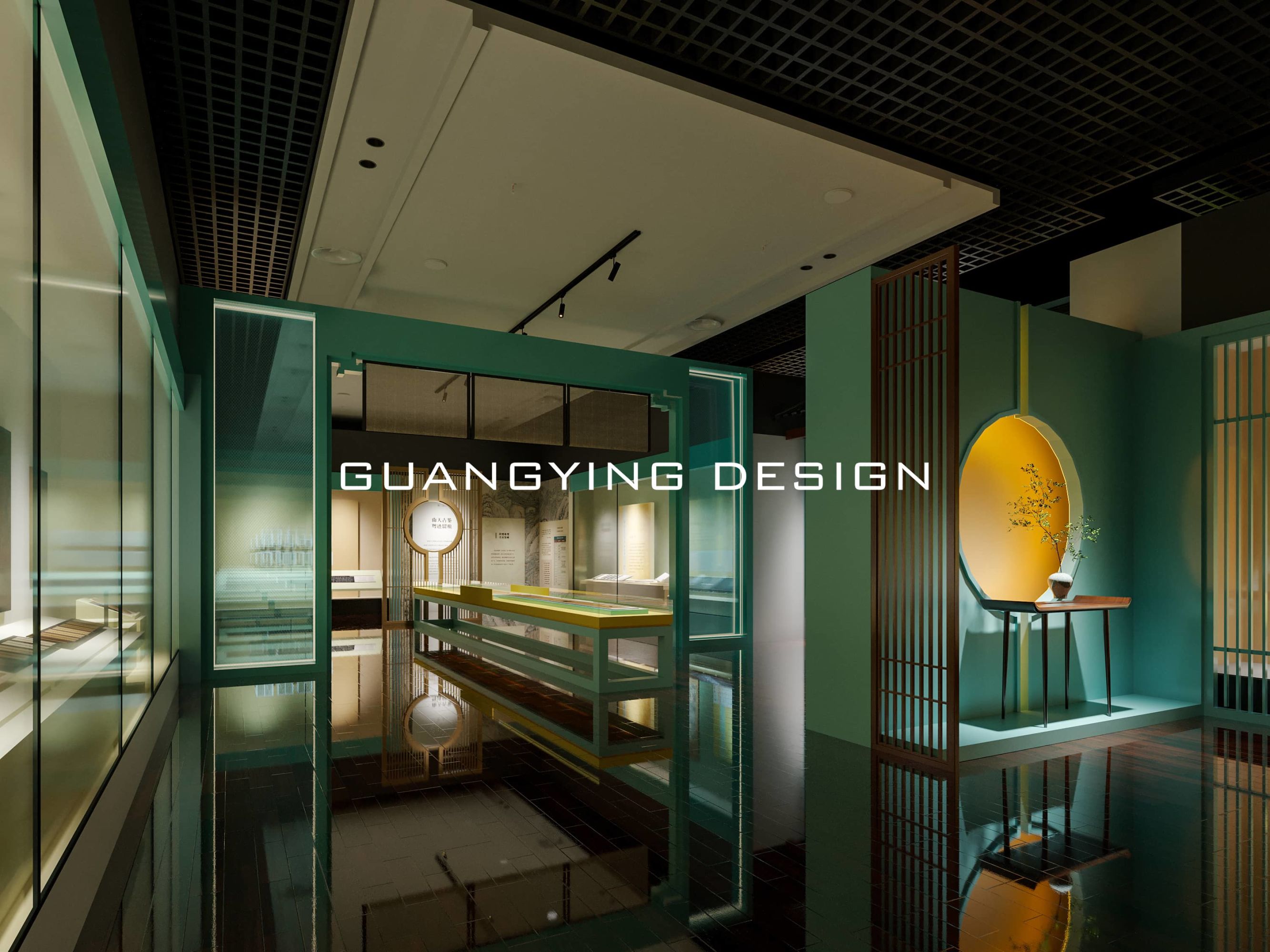 历史文化展厅[ID: 115623051]_建e效果图