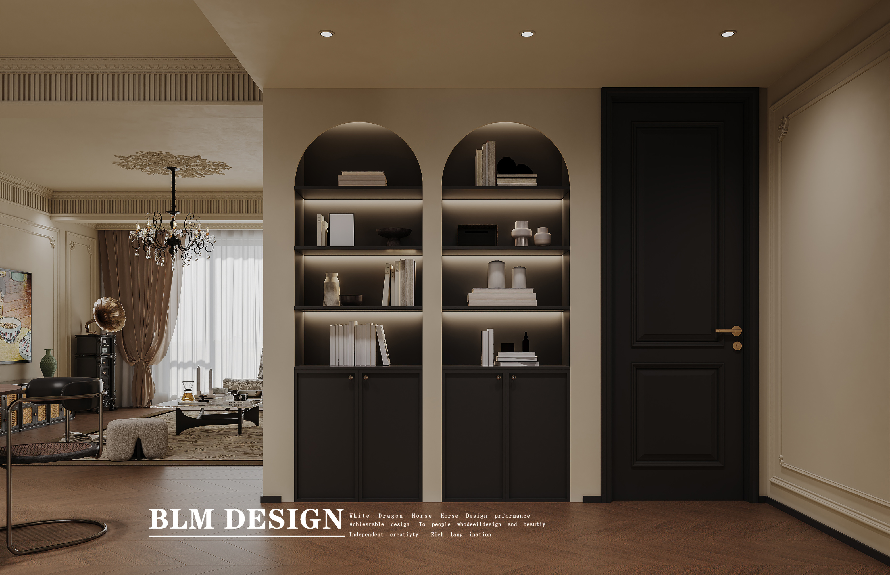 法式-白龙马效果图[ID: 115819580]_建e效果图