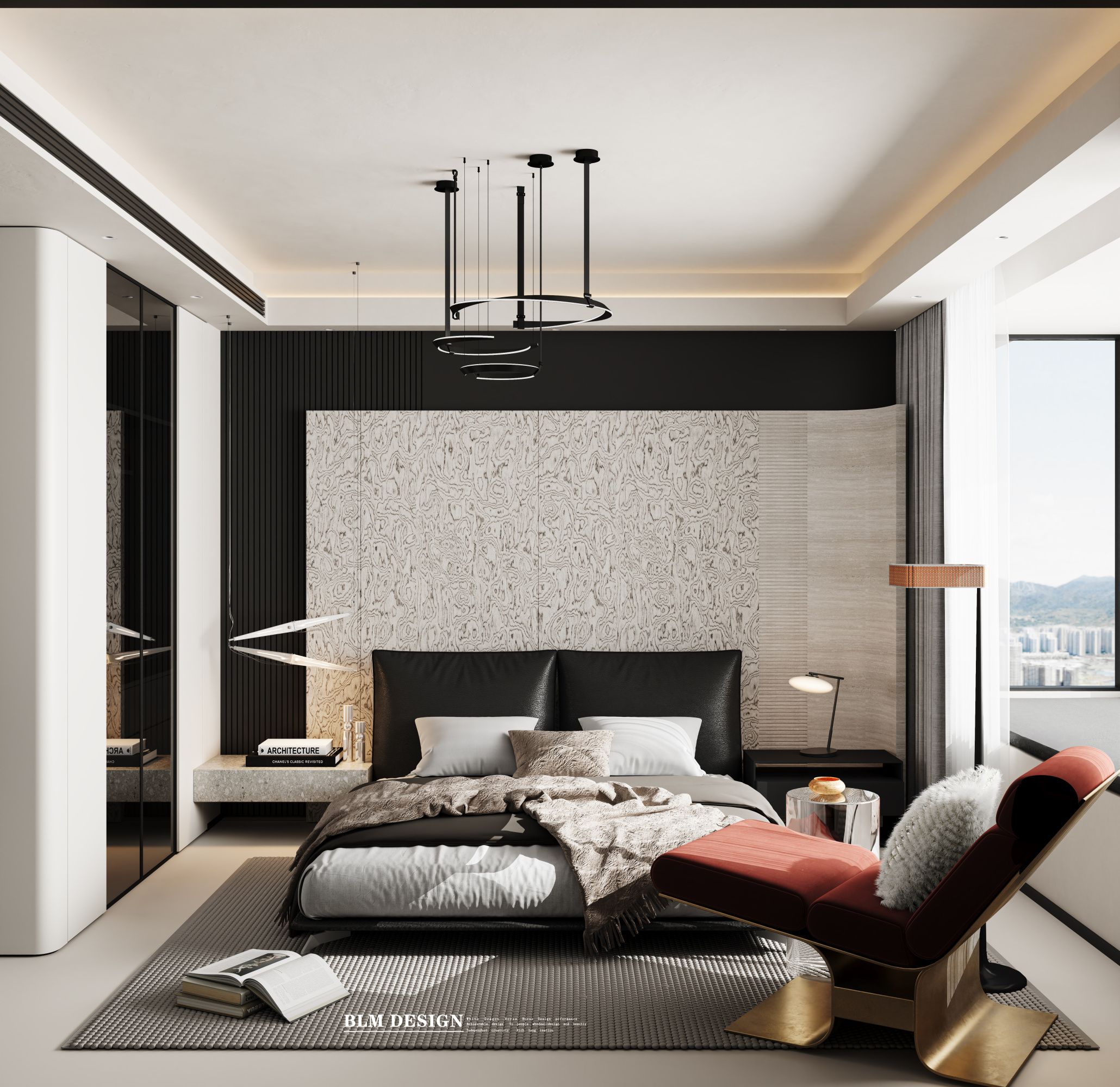 现代轻奢-白龙马效果图[ID: 115754157]_建e效果图