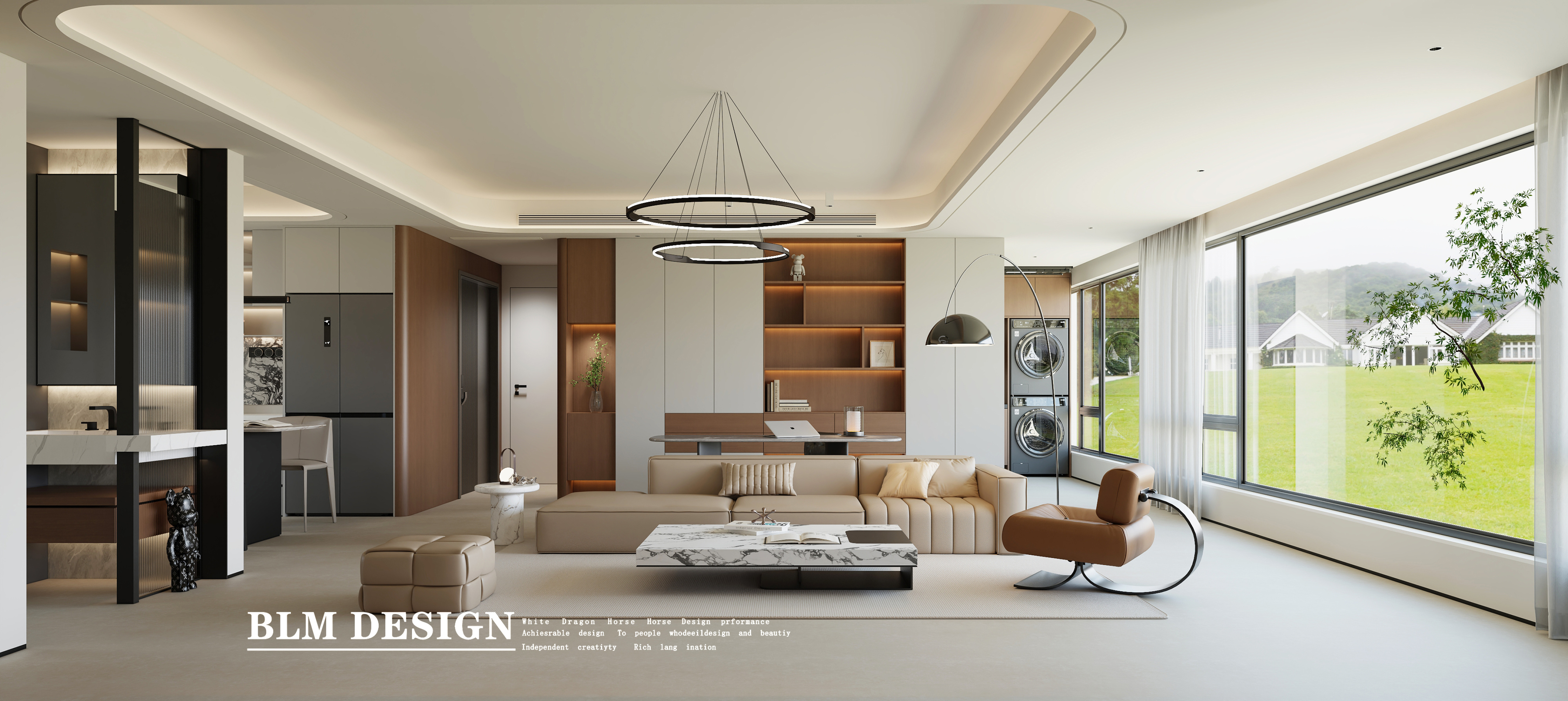 现代家装效果图案例分享[ID: 115753997]_建e效果图