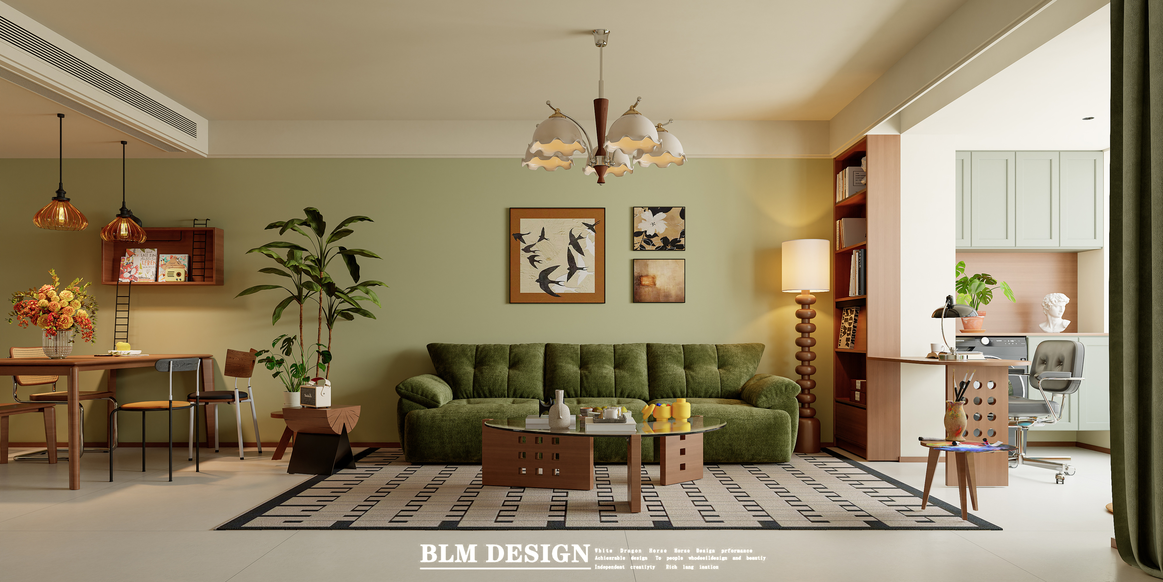 法式-白龙马效果图[ID: 115754222]_建e效果图