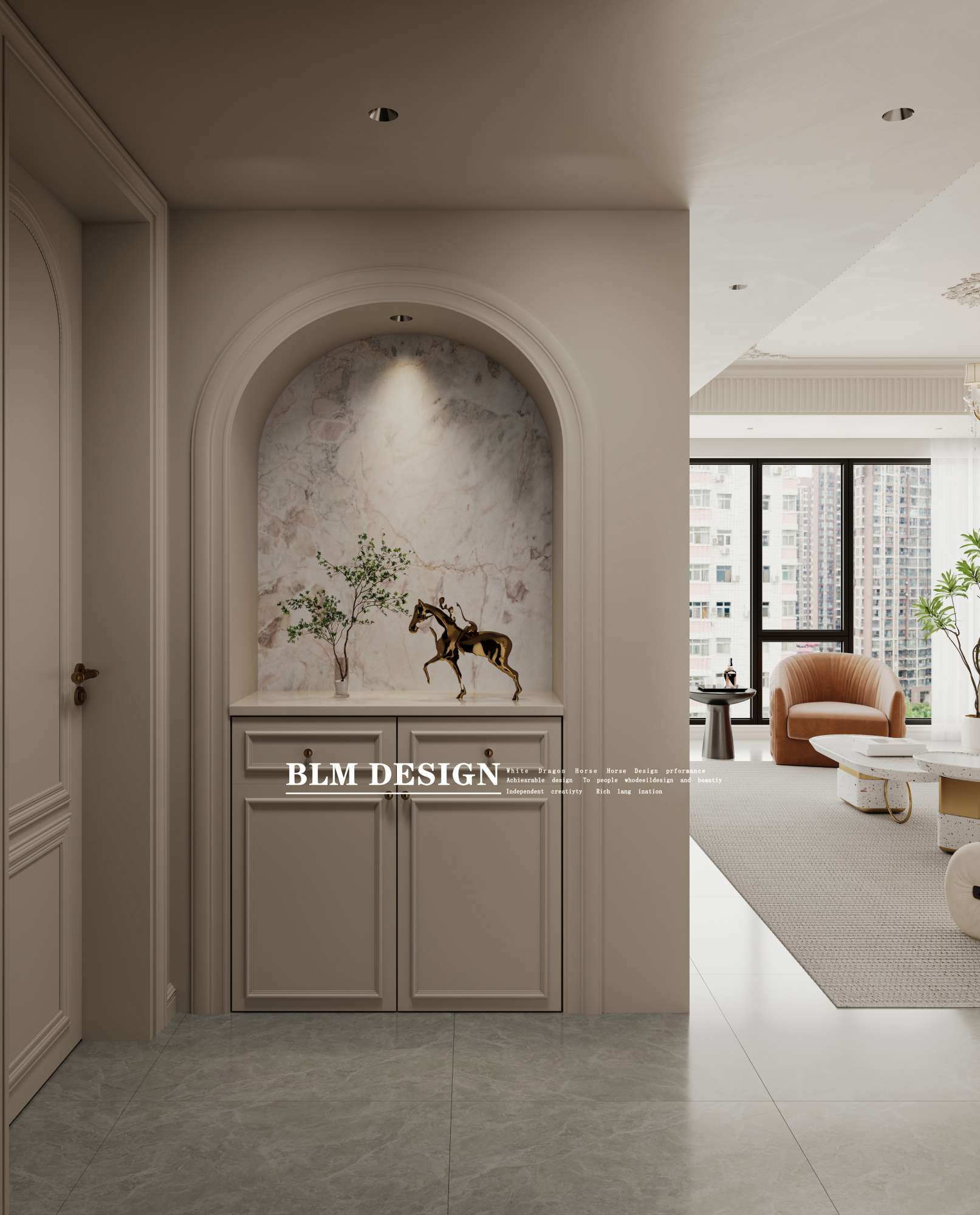 法式--白龙马效果图[ID: 115754046]_建e效果图
