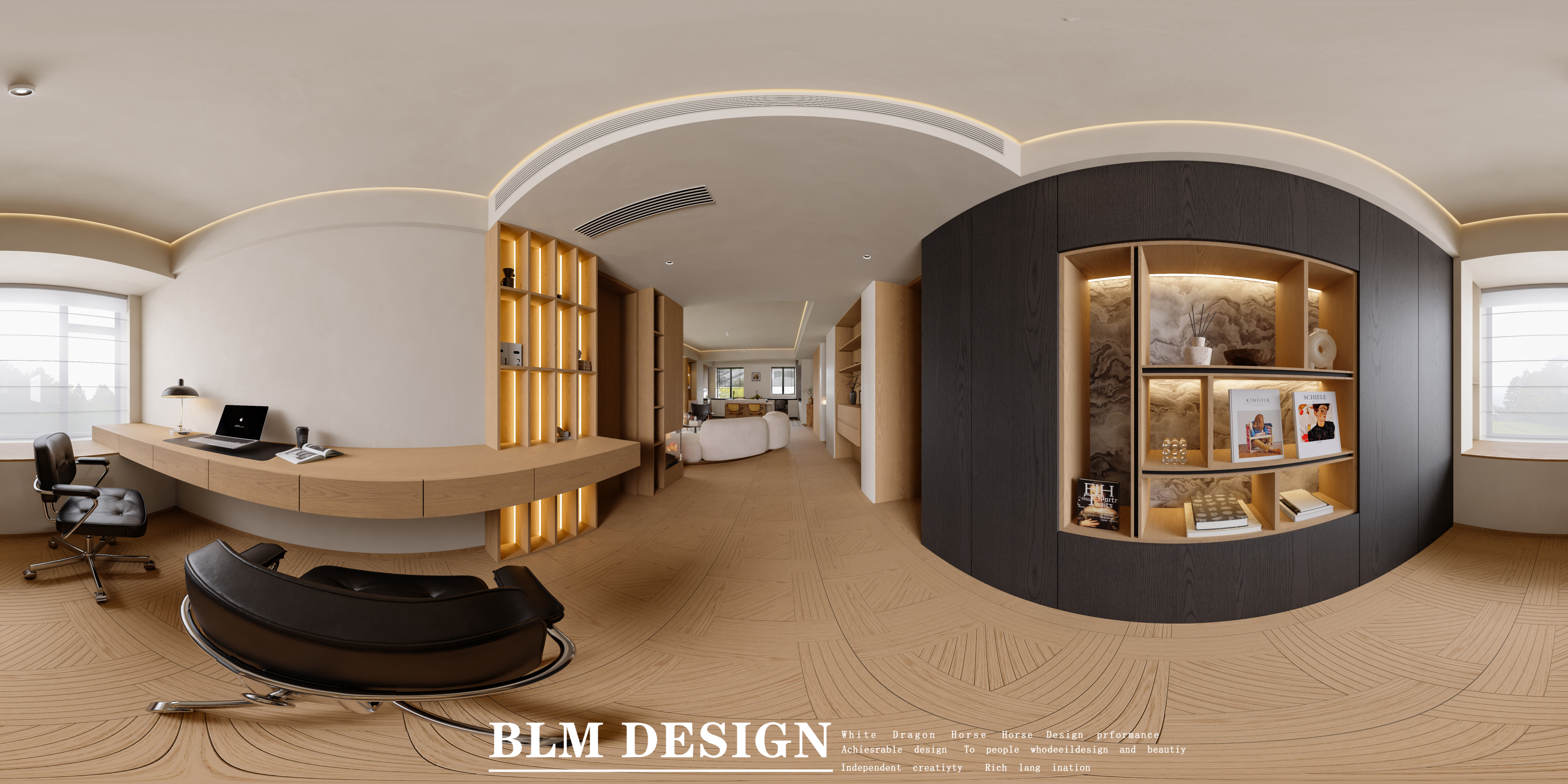 原木风客餐厅——白龙马效果图[ID: 115754014]_建e效果图