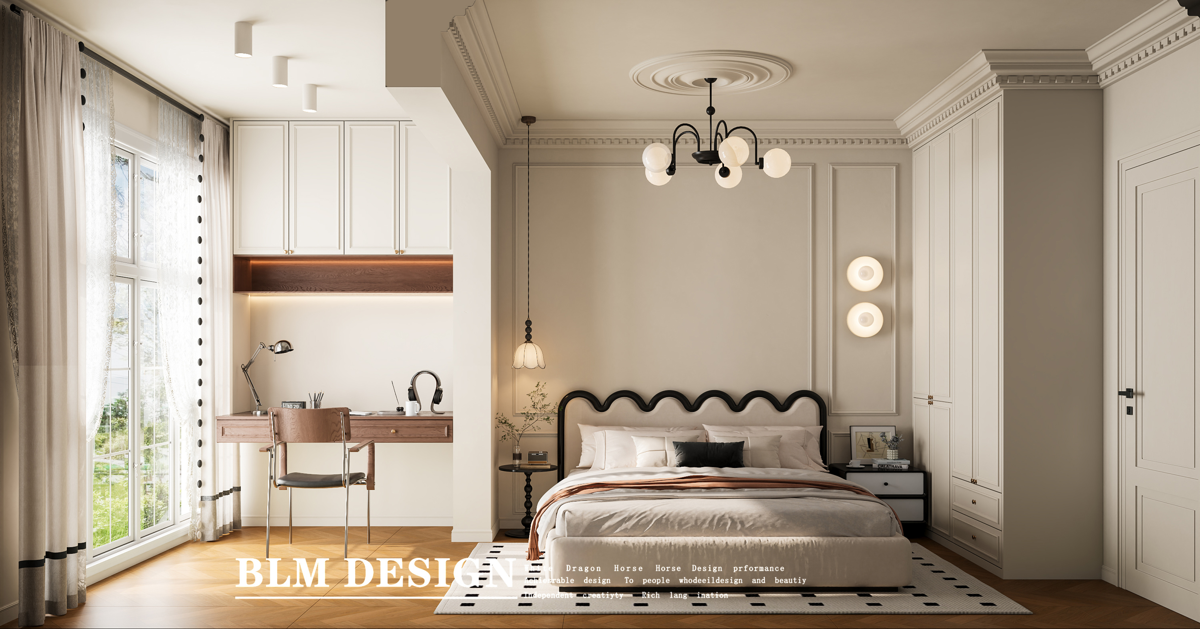 法式-白龙马效果图[ID: 115754078]_建e效果图