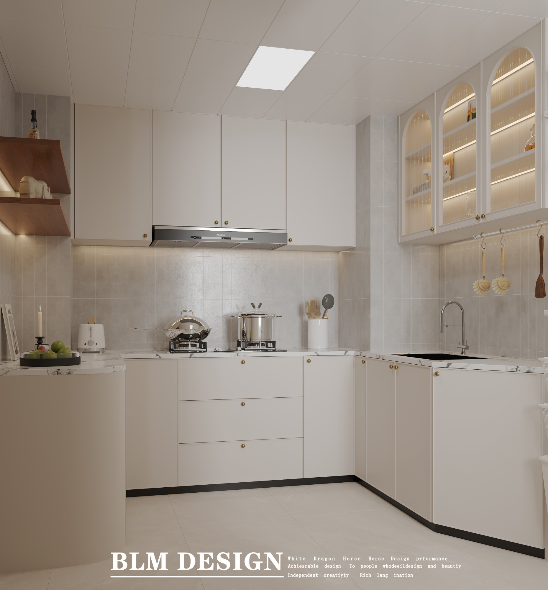 现代——白龙马效果图[ID: 115754113]_建e效果图