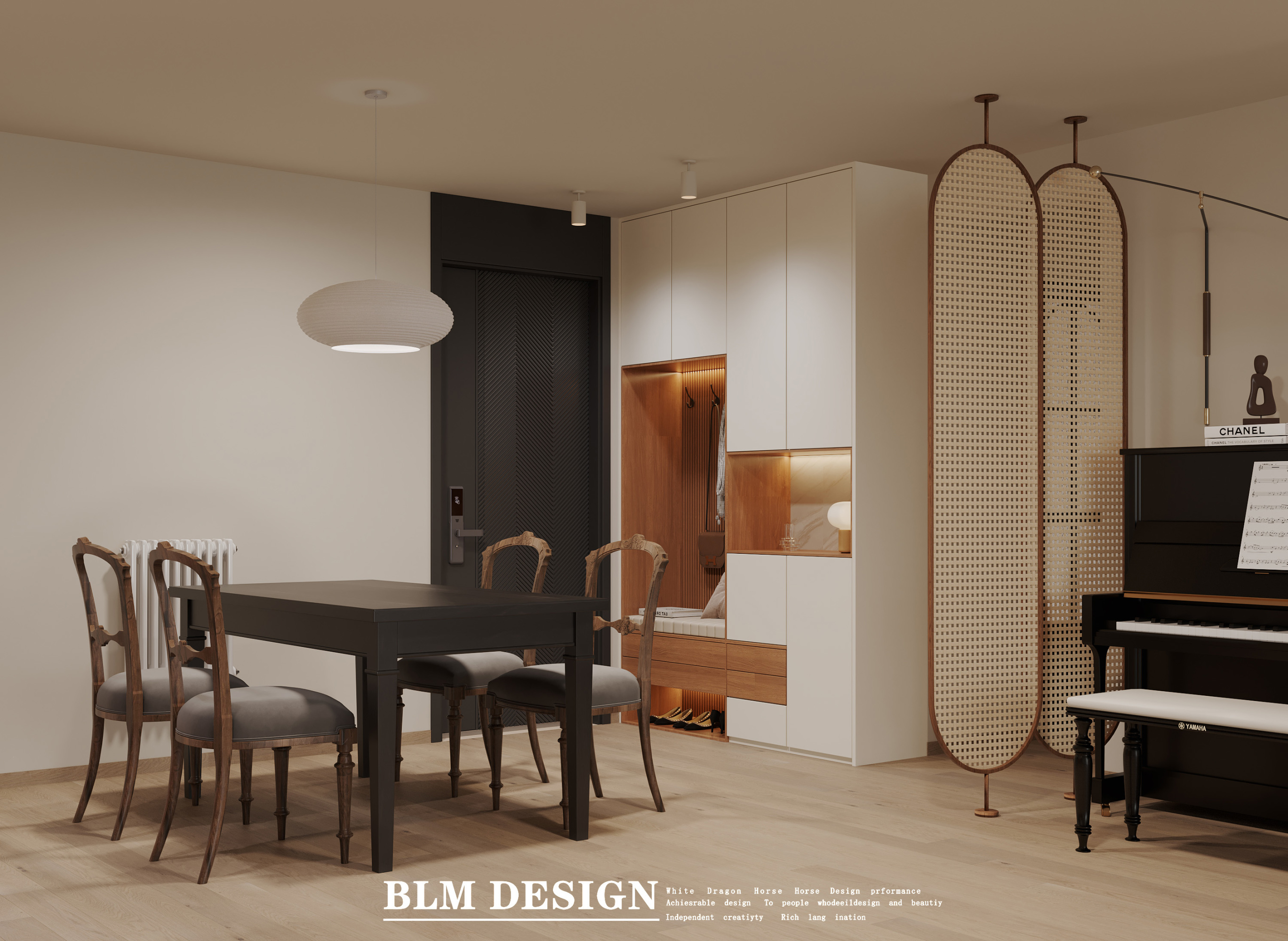 现代——白龙马效果图[ID: 115754113]_建e效果图