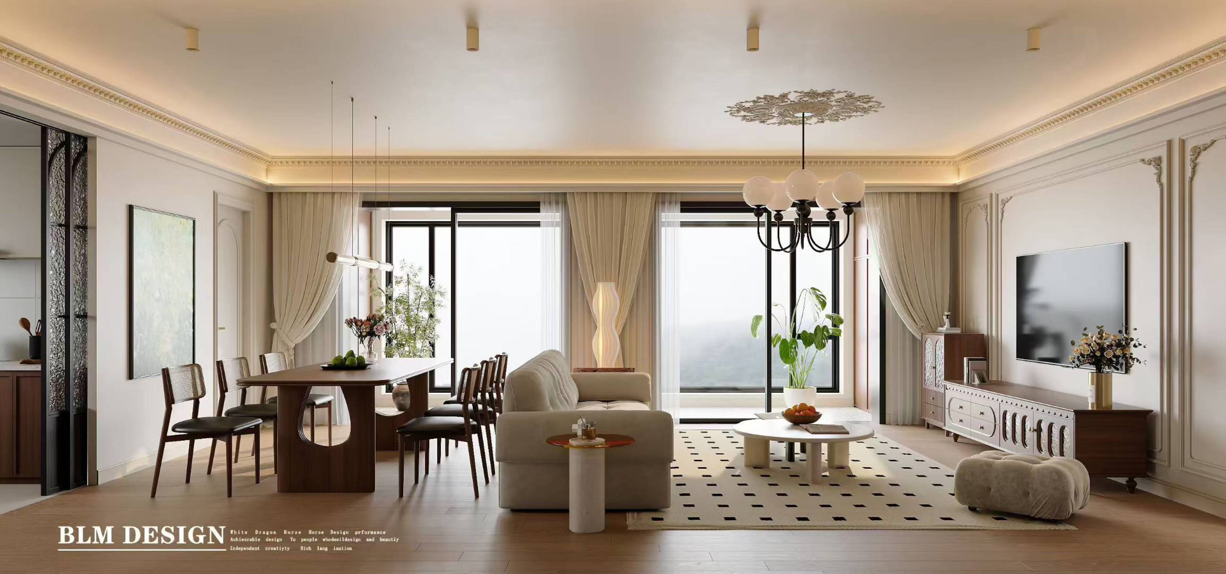 法式-白龙马效果图[ID: 115754065]_建e效果图