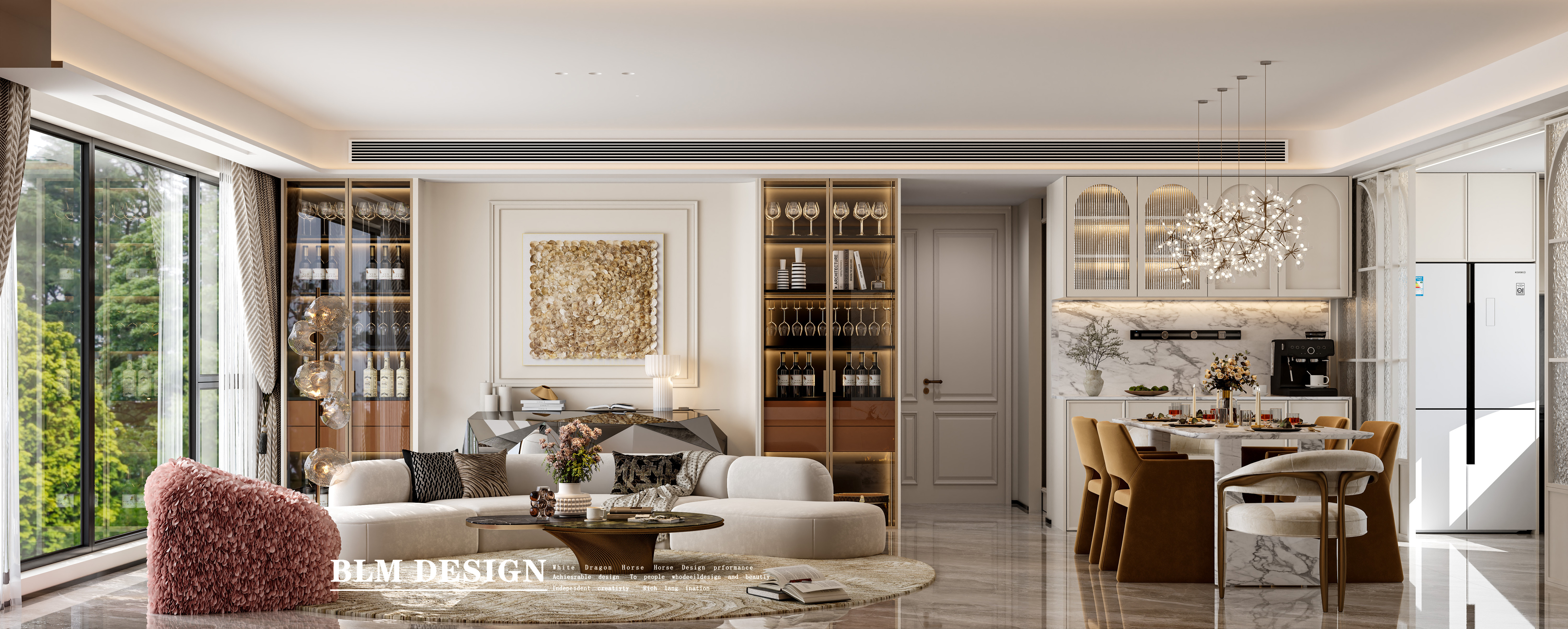 现代轻奢风-白龙马效果图[ID: 115754114]_建e效果图