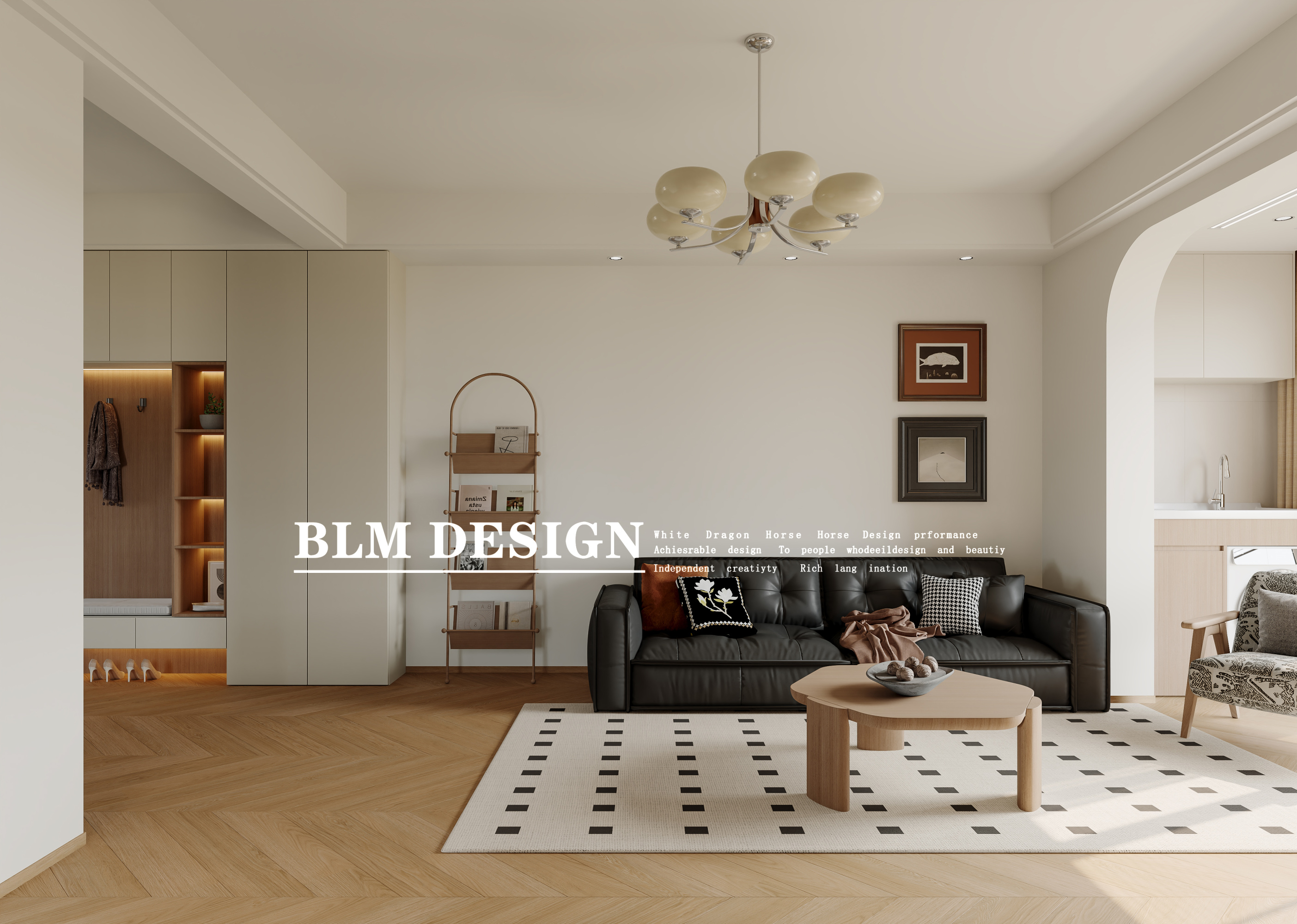 现代--白龙马效果图[ID: 115754210]_建e效果图
