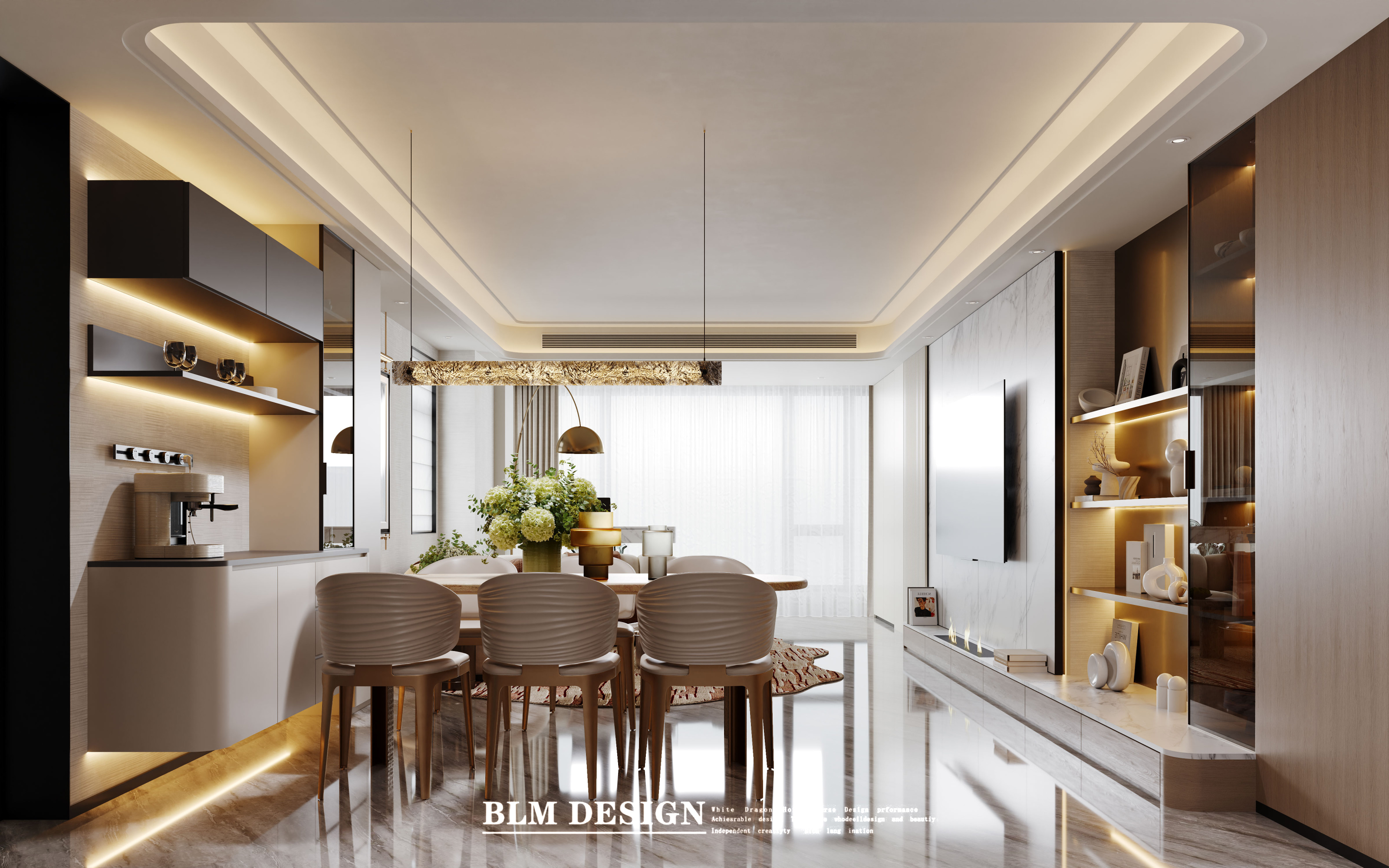 现代-白龙马效果图[ID: 115754023]_建e效果图
