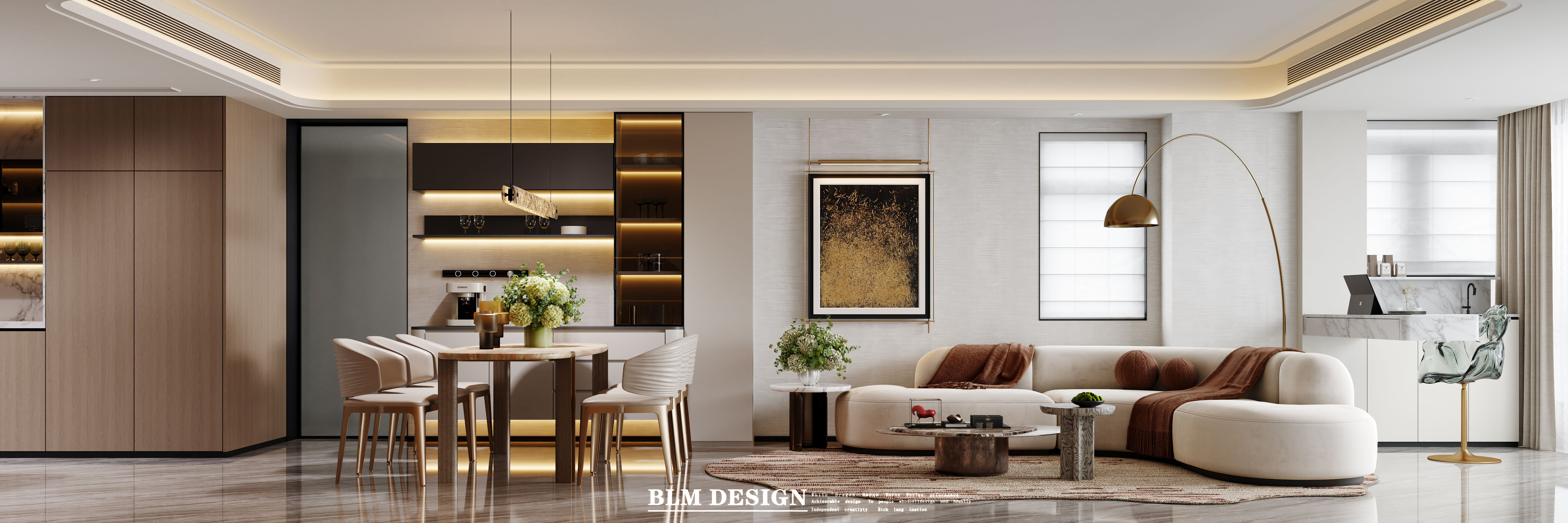 现代-白龙马效果图[ID: 115754023]_建e效果图