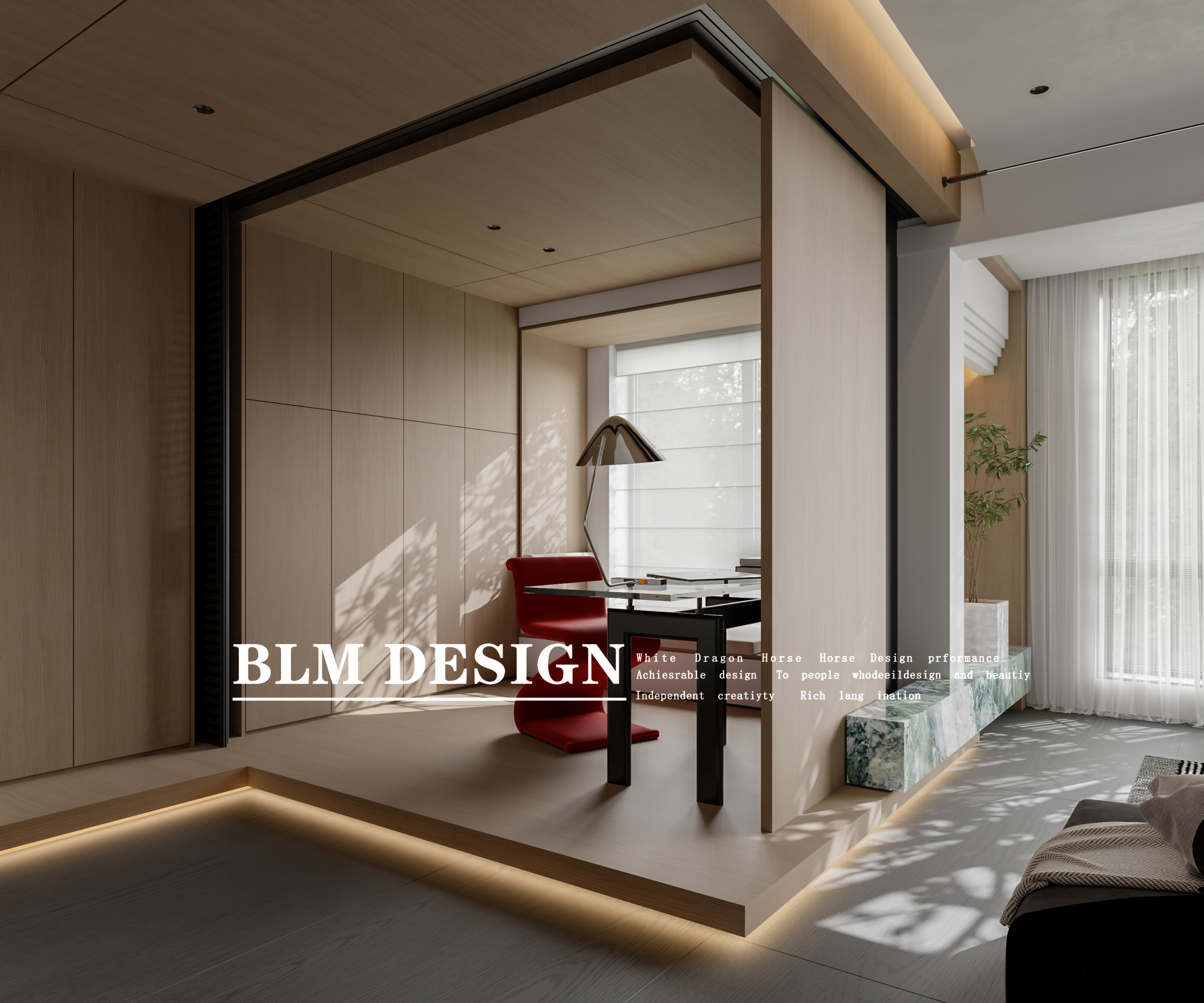现代——白龙马效果图[ID: 115426527]_建e效果图