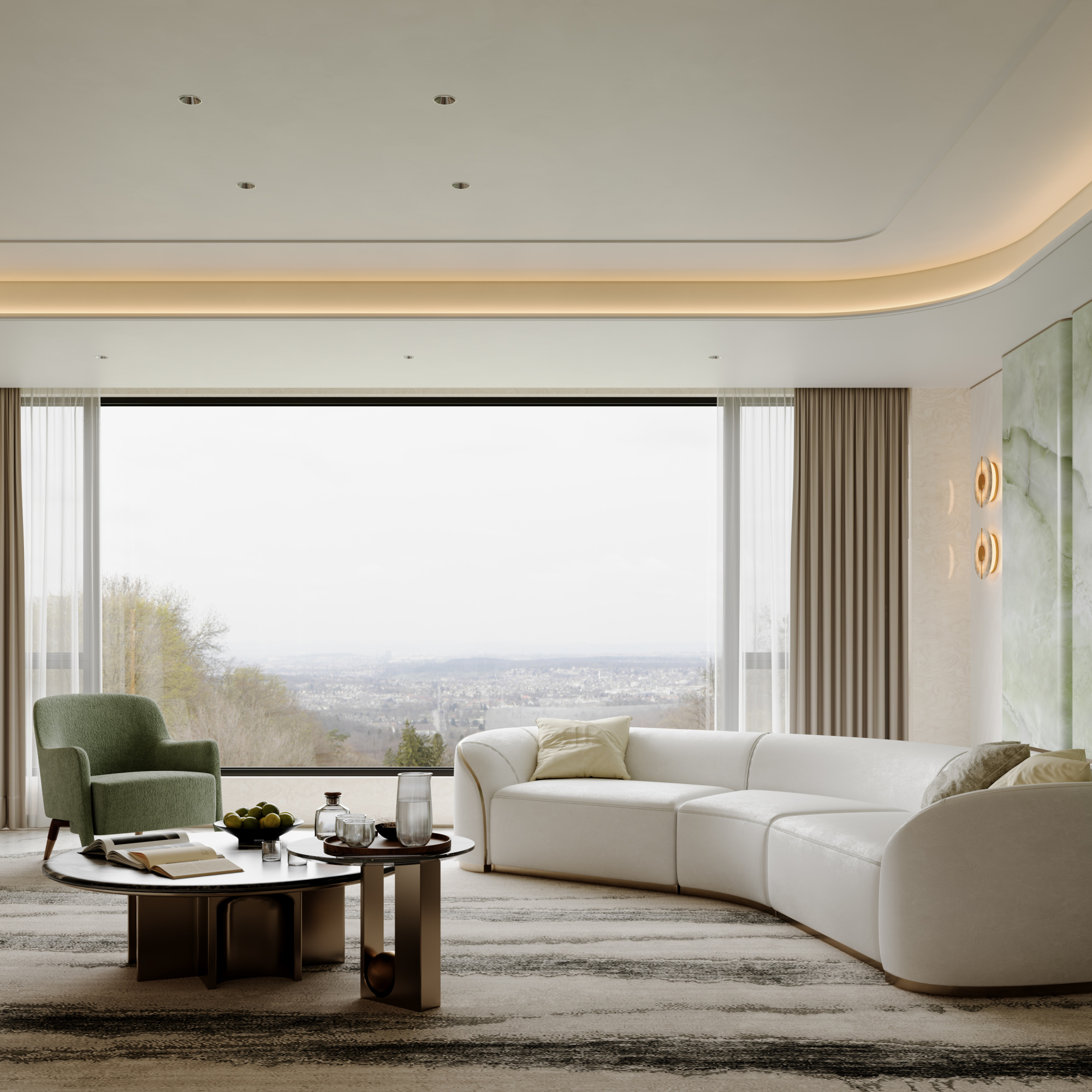 轻奢效果图案例[ID: 115426366]_建e效果图