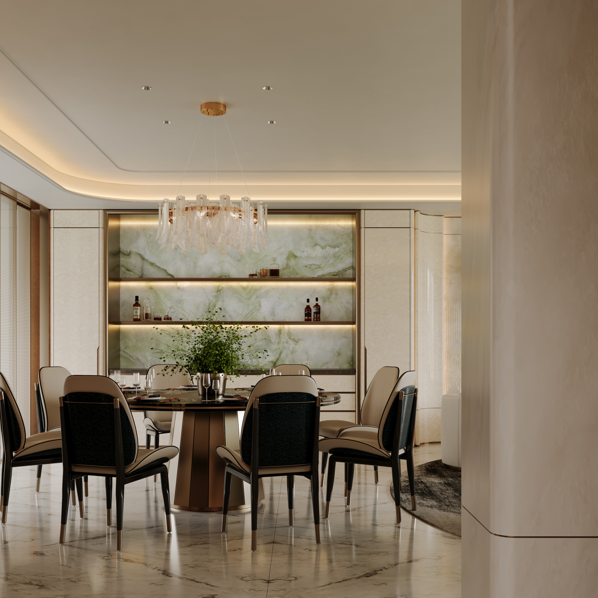 轻奢效果图案例[ID: 115426366]_建e效果图