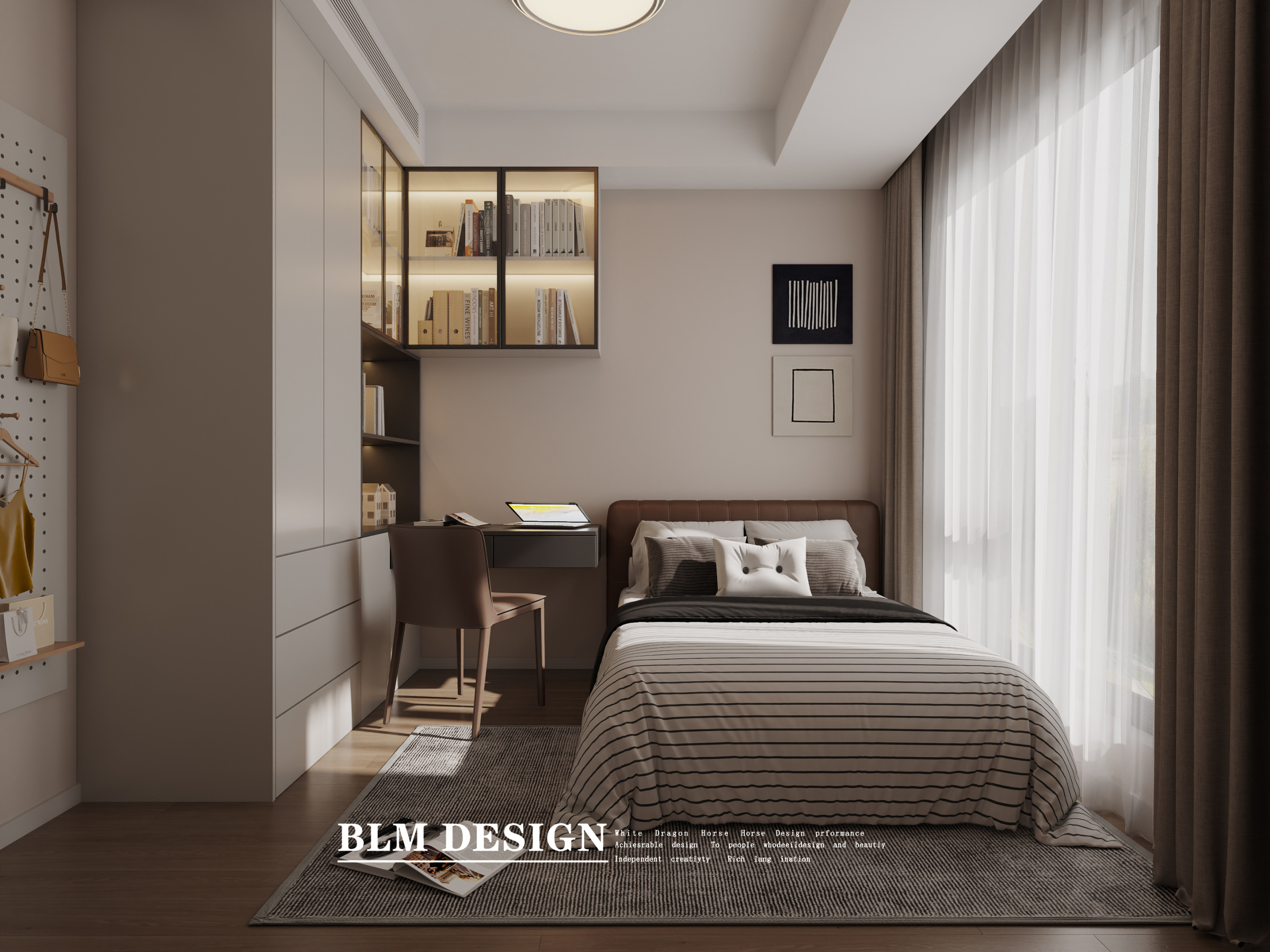现代家装案例——白龙马效果图[ID: 115426350]_建e效果图