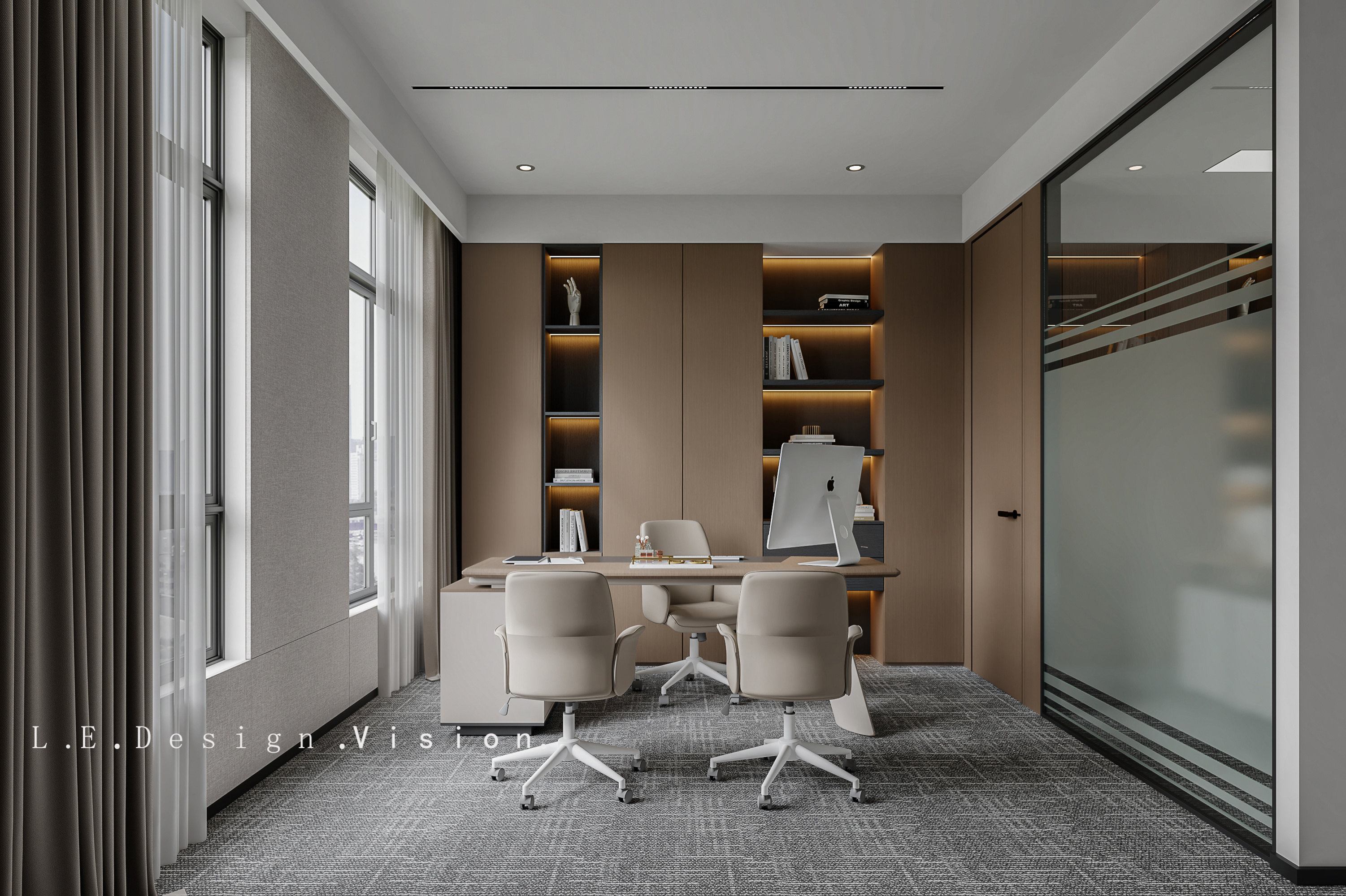 办公室[ID: 115426382]_建e效果图