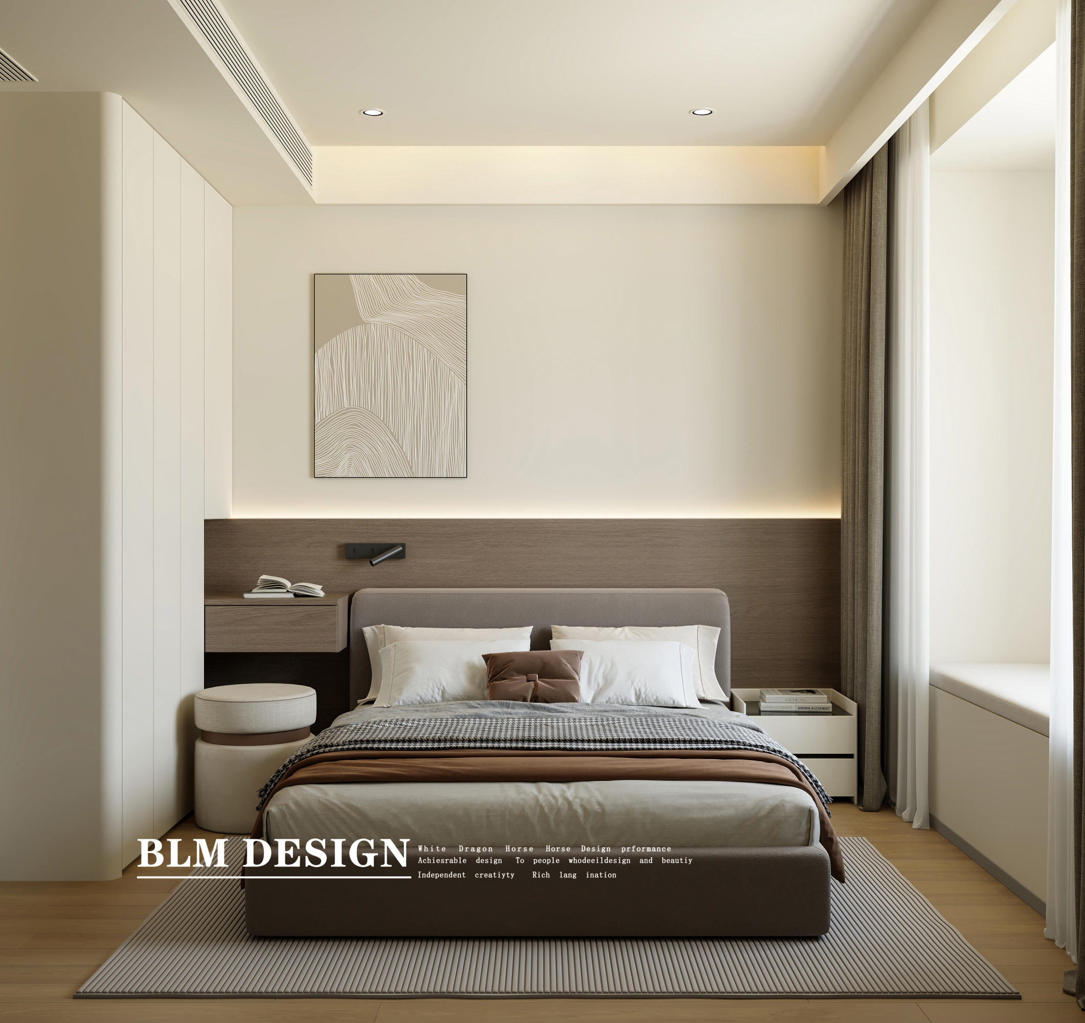 现代--白龙马效果图[ID: 115426403]_建e效果图