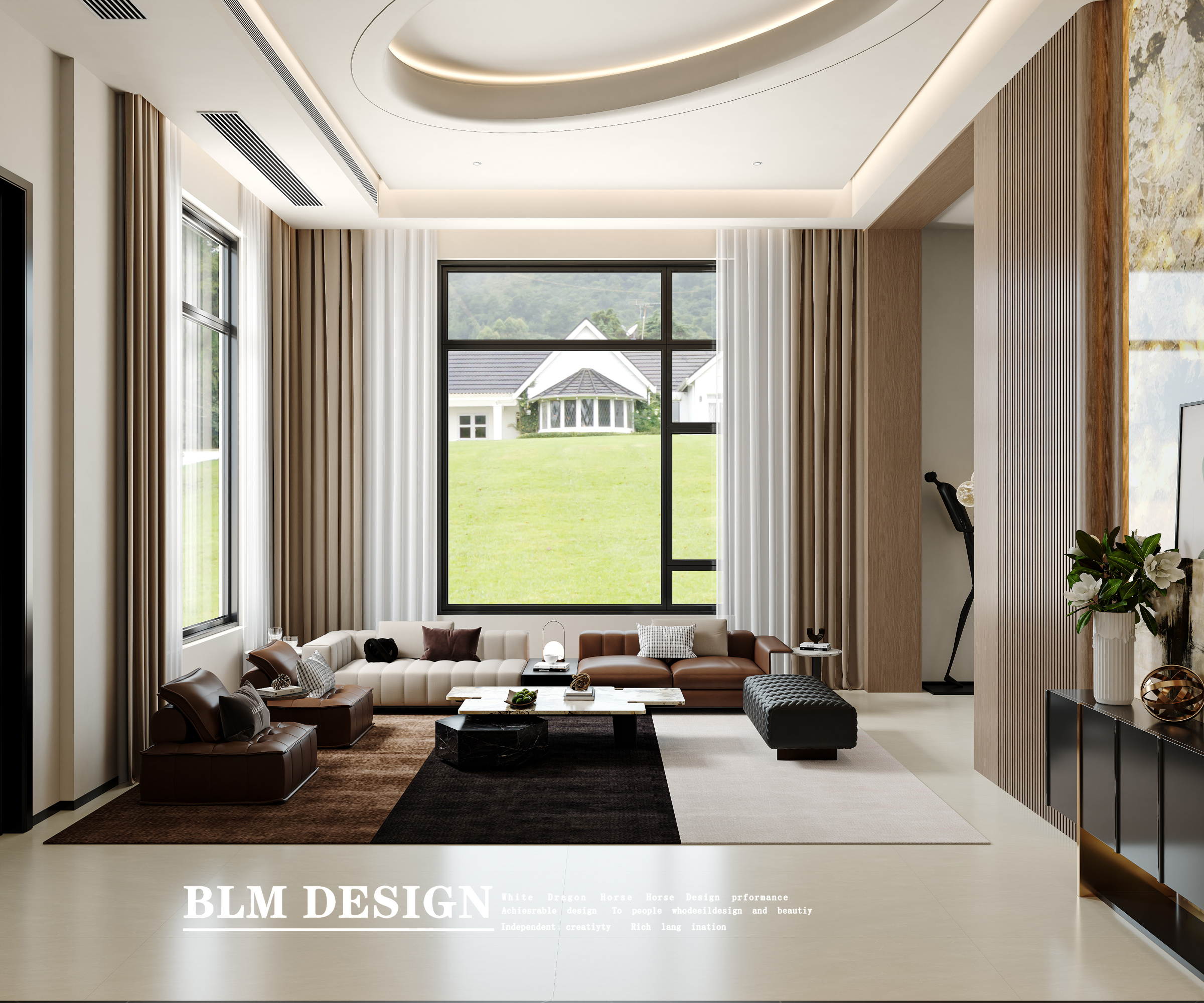 现代意式效果图案例[ID: 115360939]_建e效果图